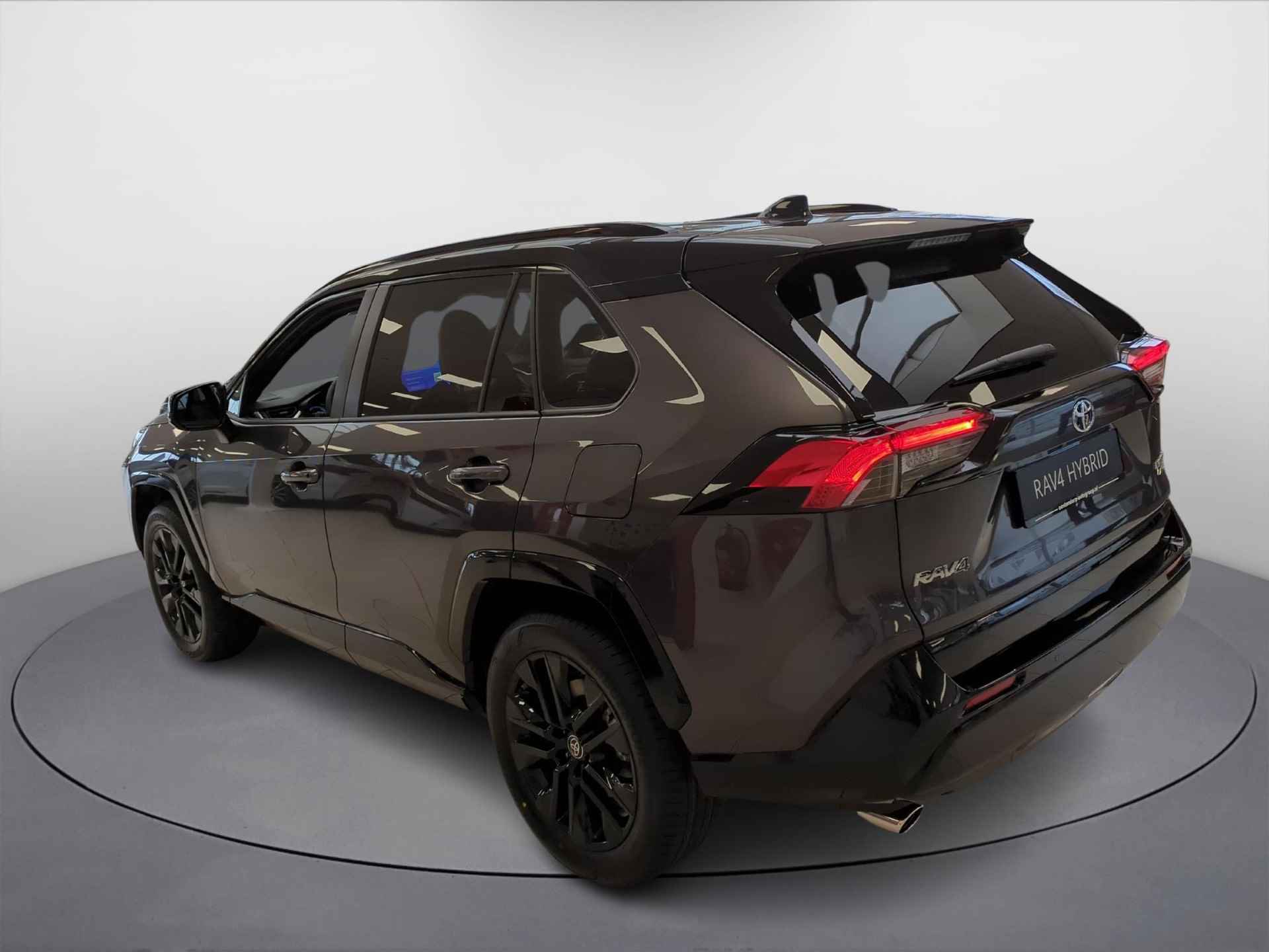 Toyota RAV4 2.5 Hybrid AWD Style | Black Edition | Innovation Pack | Apple Car Play / Android Auto | - 4/36