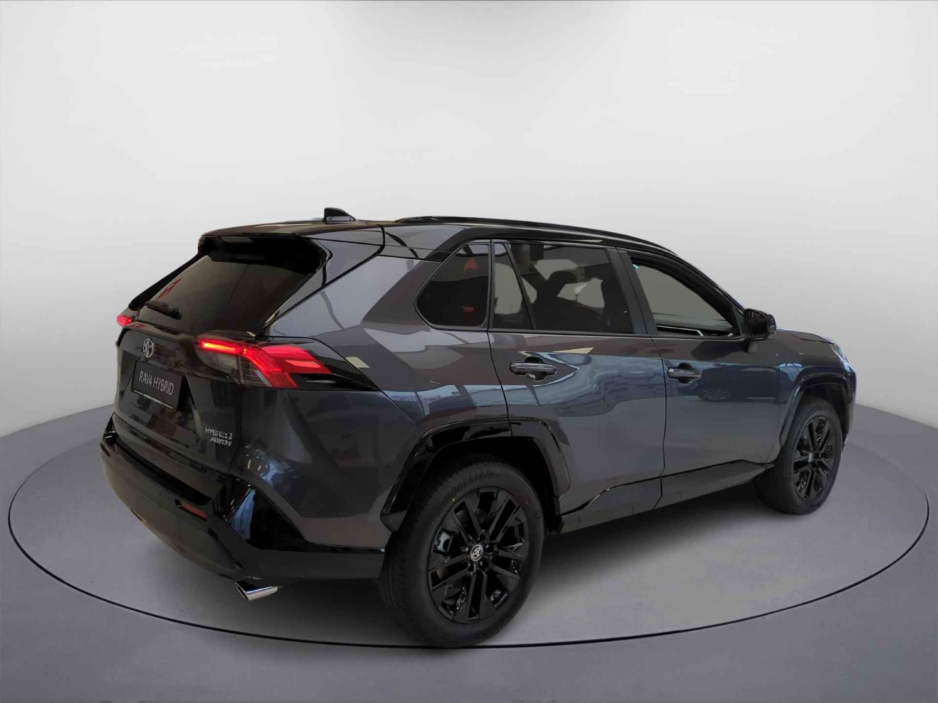 Toyota RAV4 2.5 Hybrid AWD Style | Black Edition | Innovation Pack | Apple Car Play / Android Auto | - 6/36