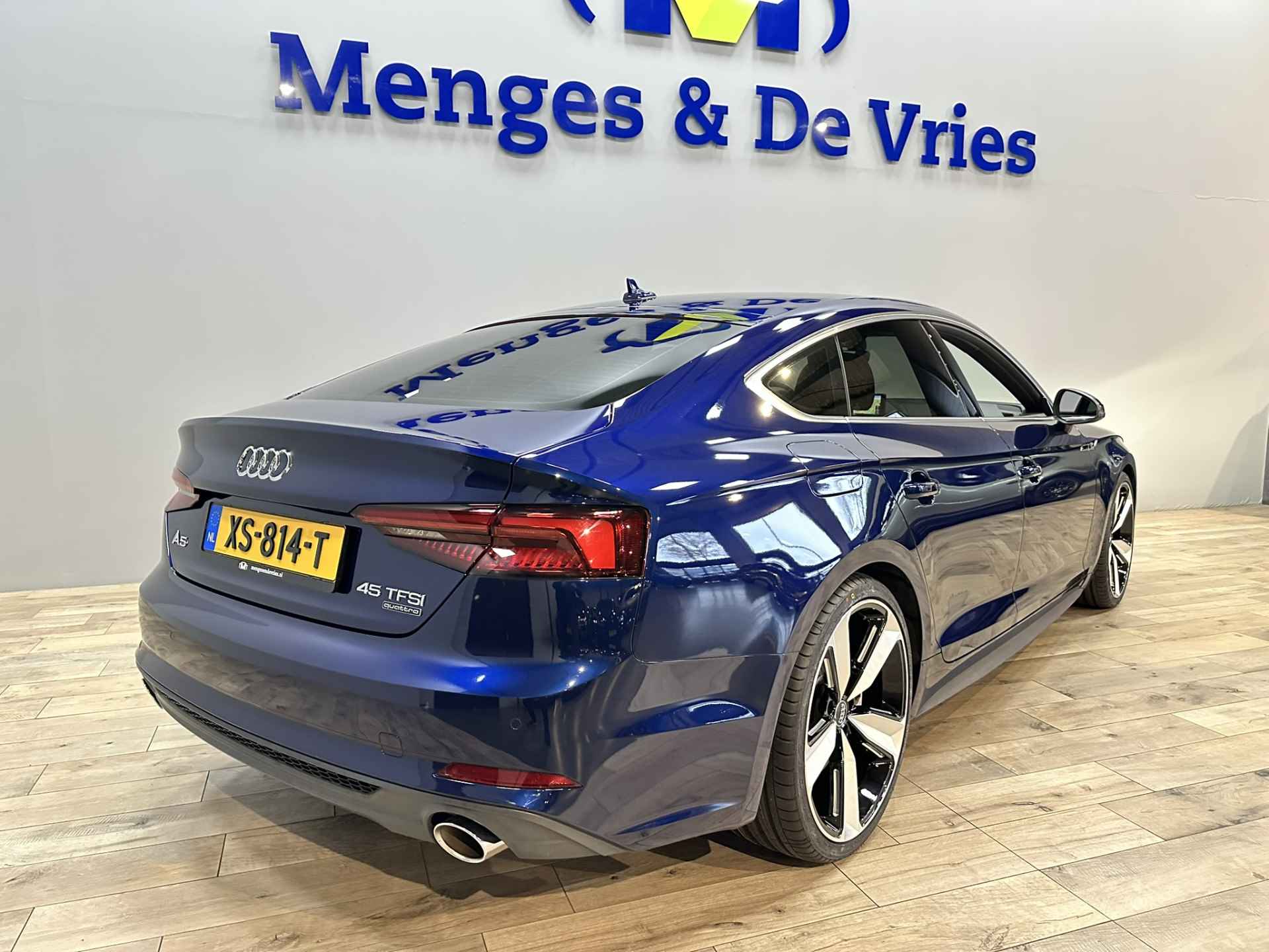 Audi A5 Sportback 45 TFSI 245 PK quattro Sport S-line Edition 3x S Line | Airco ECC | LED | Navigatie | 20" Velgen | Cruise Control | Stoelverwarming | NAP | Isofix | - 3/38