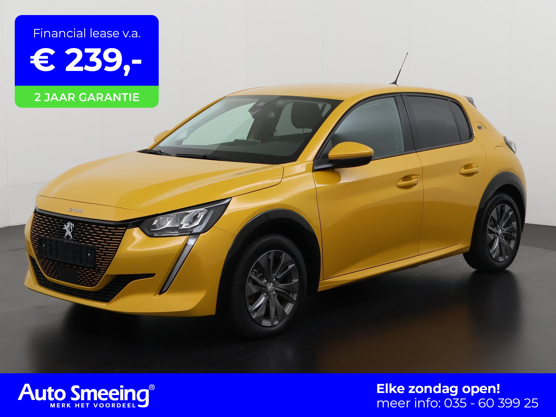 Peugeot e-208 EV Allure Pack 50 kWh 3 fase | Camera | Carplay | Stoelverwarming | Zondag Open!