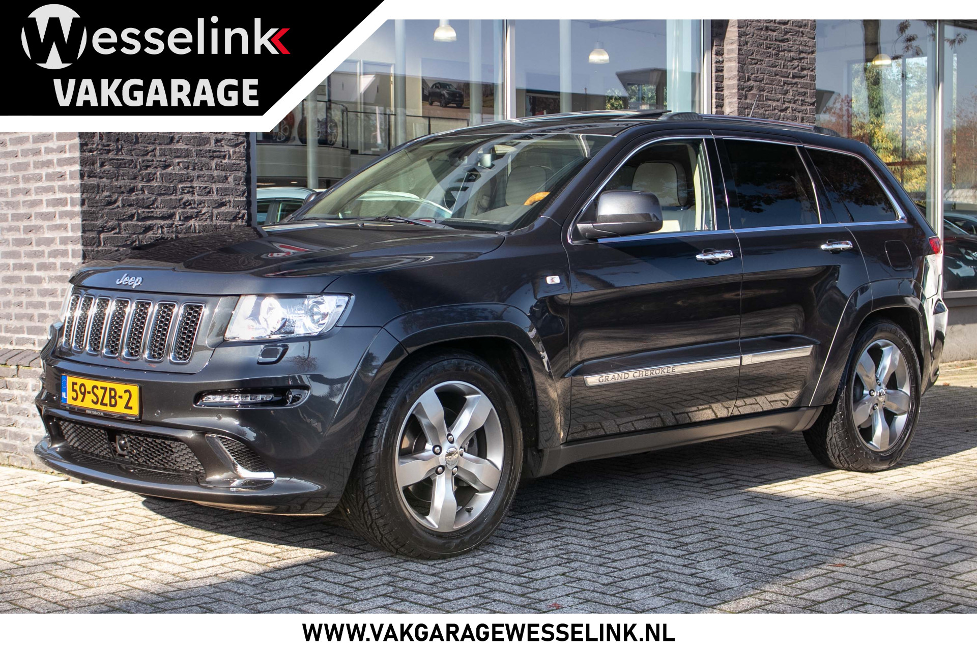 Jeep Grand Cherokee 3.6L V6 Overland SRT-uitgevoerd - All-in rijklrprs | Volledig uitgerust | Orig. NL | Trekhaak