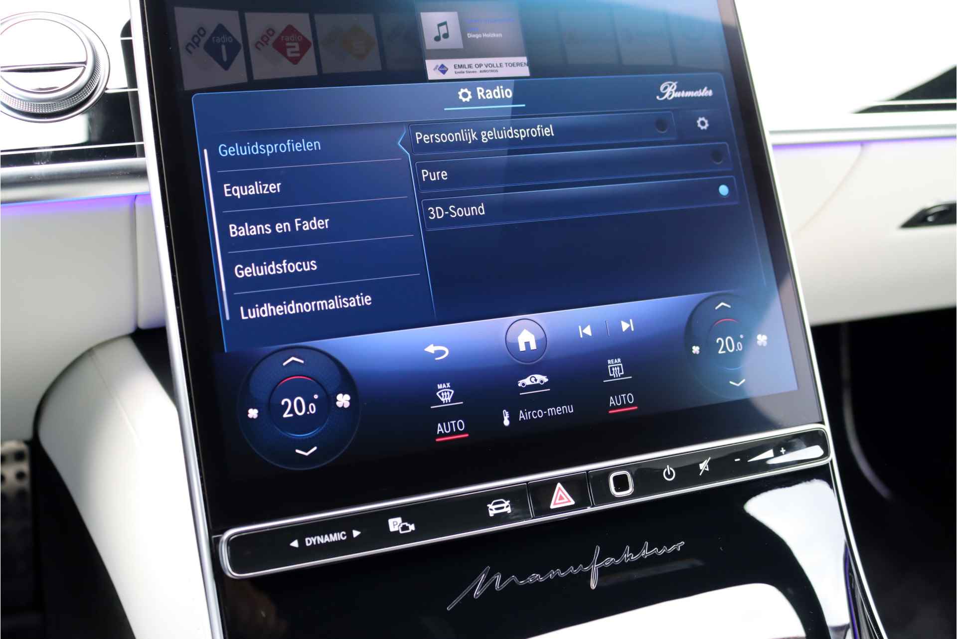 Mercedes-Benz S-Klasse 500 4M Lang AMG Line Aut9, Manufaktur,Distronic+, 3D, MBUX Tablet, Nappa Leder, Massage, HUD, Zonweringspakket, Vierwielbesturing, Softclose,Airmatic,Stoelventilatie V+A, Etc. - 37/51