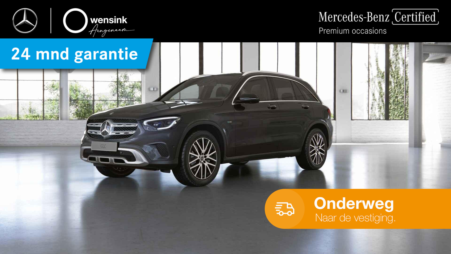 Mercedes-Benz GLC-klasse 300e 4MATIC Business Solution Luxury | Burmester | Panoramadak | Rijassistentiepakket Plus | Trekhaak | Sfeerverlichting |