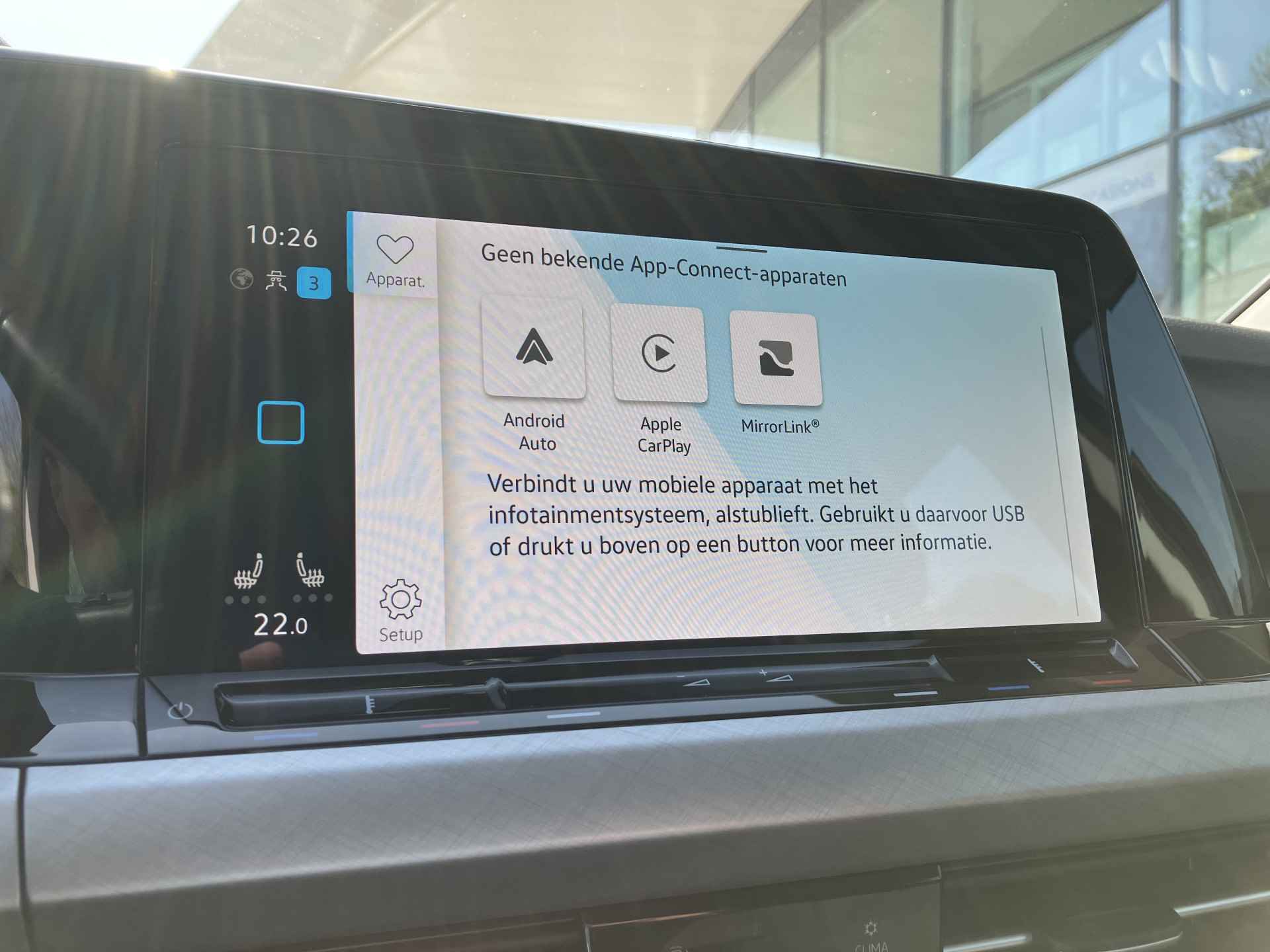 Volkswagen GOLF Variant 1.0 eTSI Life / Navigatie / App-Connect / DAB / Stuur en Stoelverwarming / 16" LM Velgen / Virtual Cockpit - 19/26