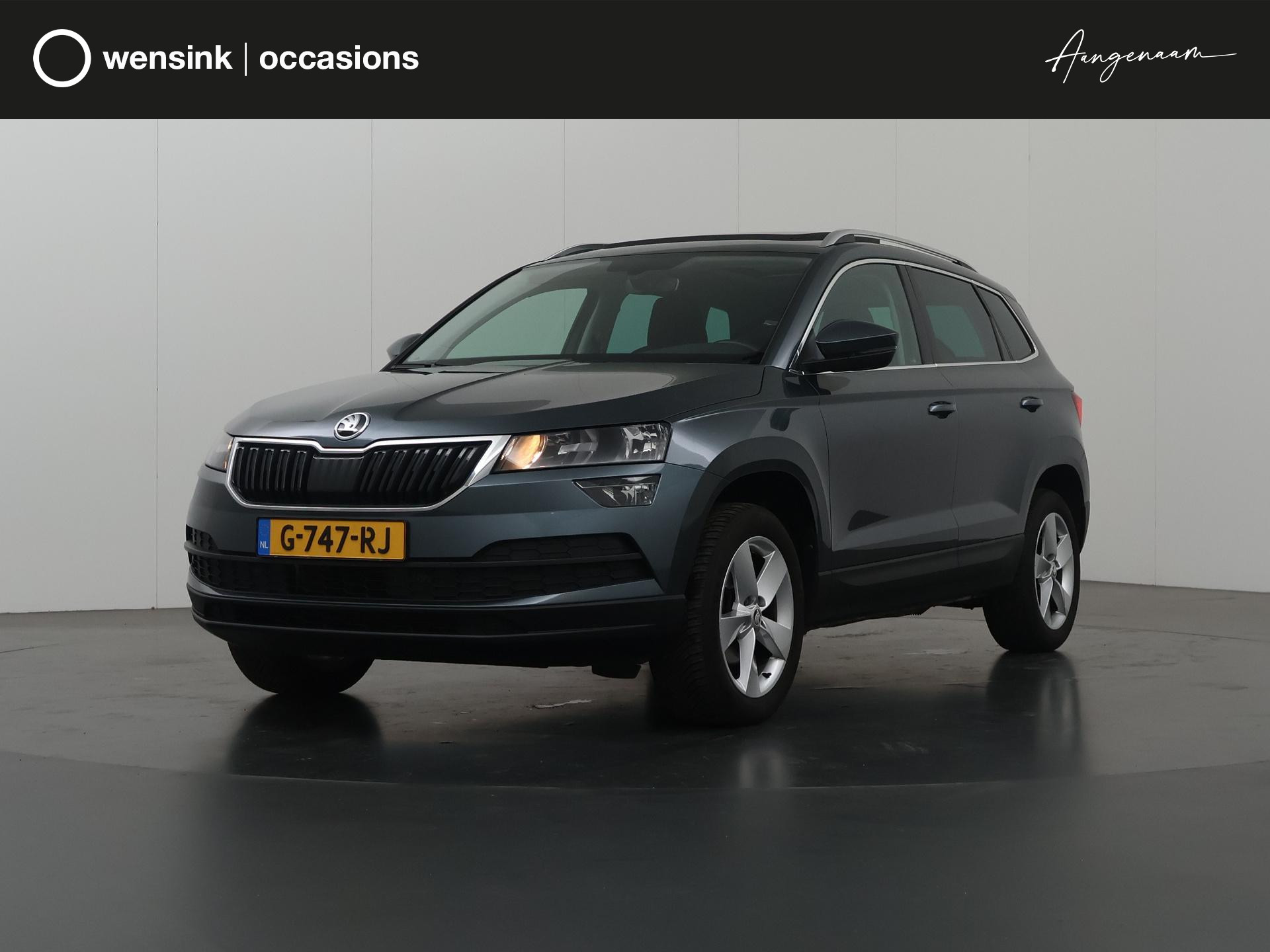 Skoda Karoq 1.0 TSI Ambition Business | Trekhaak | Panoramadak | Virtual Cockpit | Parkeercamera | Navigatie | Stoelverwarming | Climate Control | DAB |