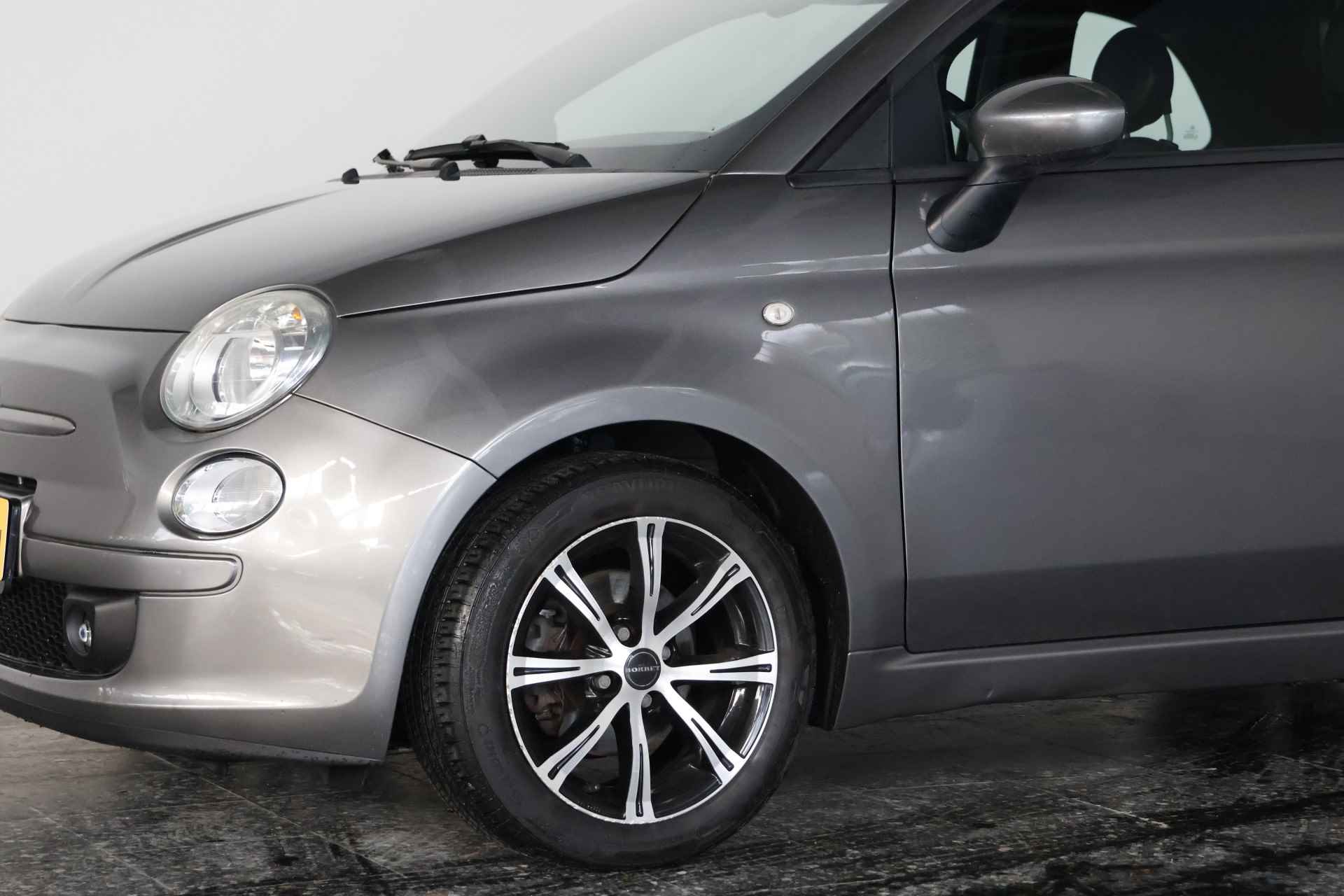 Fiat 500 0.9 TwinAir Plus / Leder / Clima / Lichtmetaal - 18/19