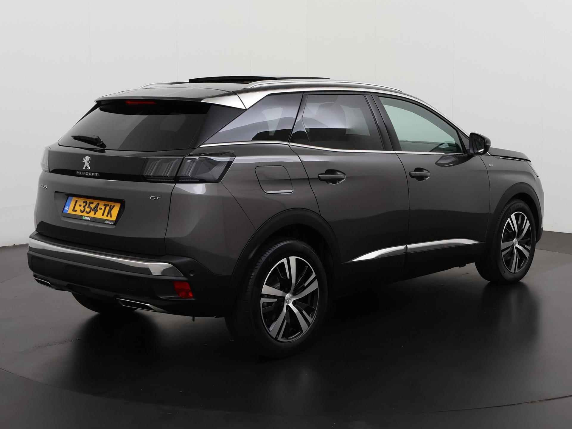 Peugeot 3008 1.2 PureTech GT | Panoramadak | Leder/Alcantara | Focal HiFi | Elek klep | Zondag open! - 4/44