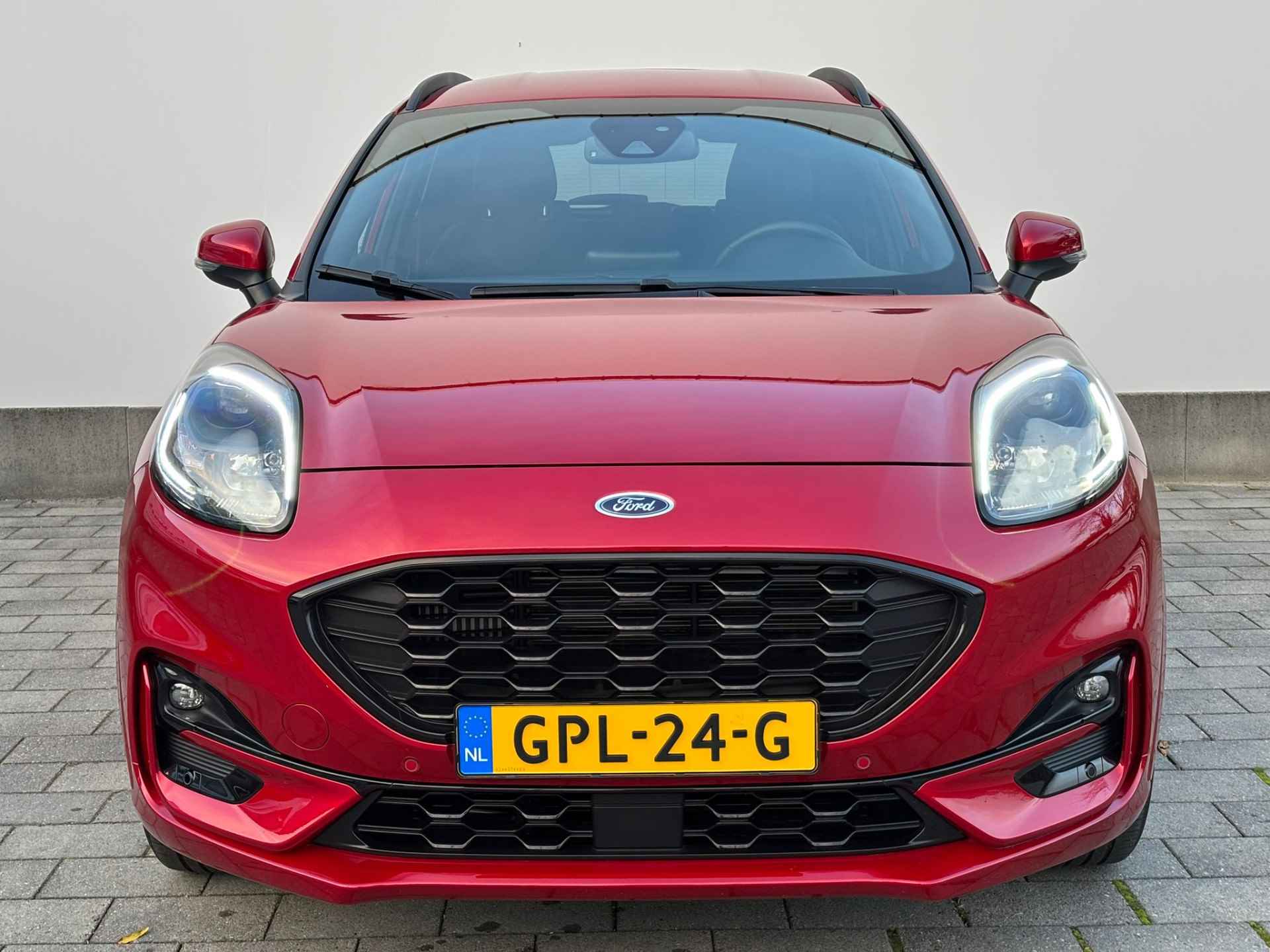 Ford Puma EcoBoost Hybrid 125 pk ST-Line X | Camera | LED | B&O | Half leer | 18" | Apple Carplay | Navi | Cruise - 4/16