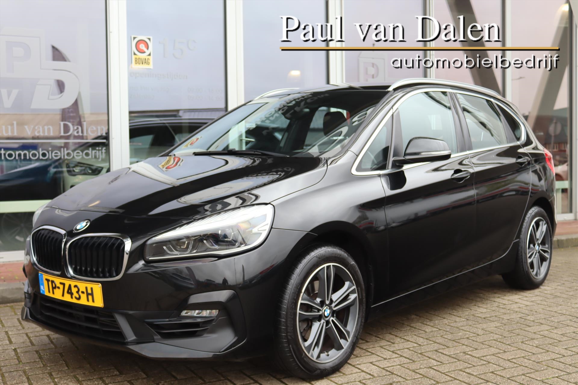 BMW 2-Serie Active Tourer (f45) 218i 140PK AUTOMAAT HIGH EXEC. SPORTLINE Navi | Leer | Clima | Sportstoelen | Pdc | 17 Inch Lm |