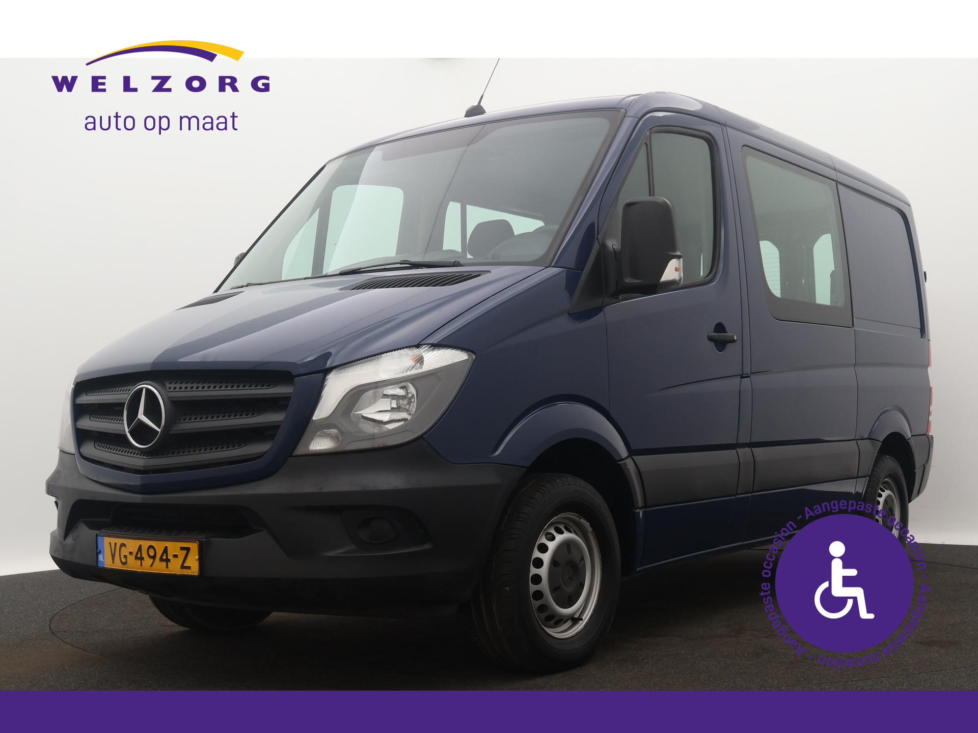 Mercedes-Benz Sprinter 210 2.2 CDI 325 HD Direct leverbaar! Rolstoelbus / Kniegas / Rolstoellift