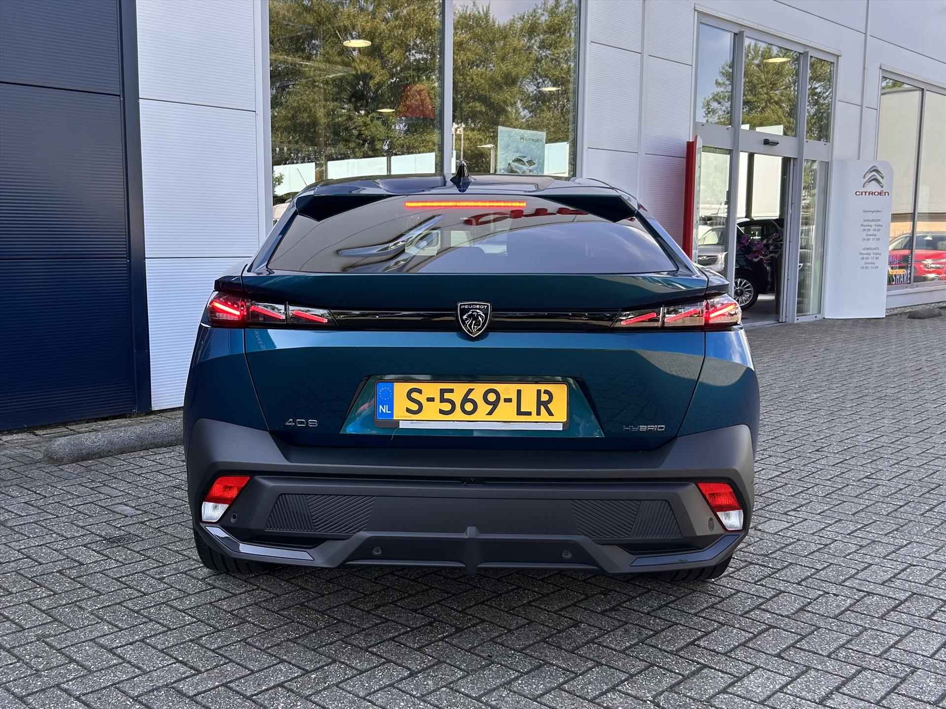 PEUGEOT 408 1.6 Plug-In Hybrid 225PK e-EAT8 GT First Edition |  Parkeercamera 360 | Stuurverwarming | Androidauto + Apple Carplay |  AGR stoelen met geheugen | - 10/36