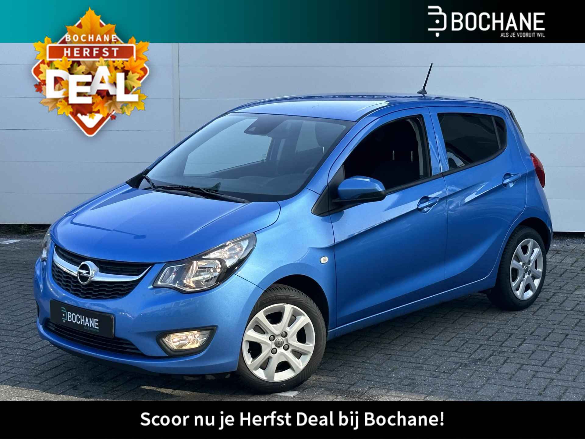 Opel KARL 1.0 ecoFLEX Edition | Stoel + Stuur verw. | P. Sensoren | Allseason | DAB | Cruise | Airco | Historie | NL Auto! - 1/36