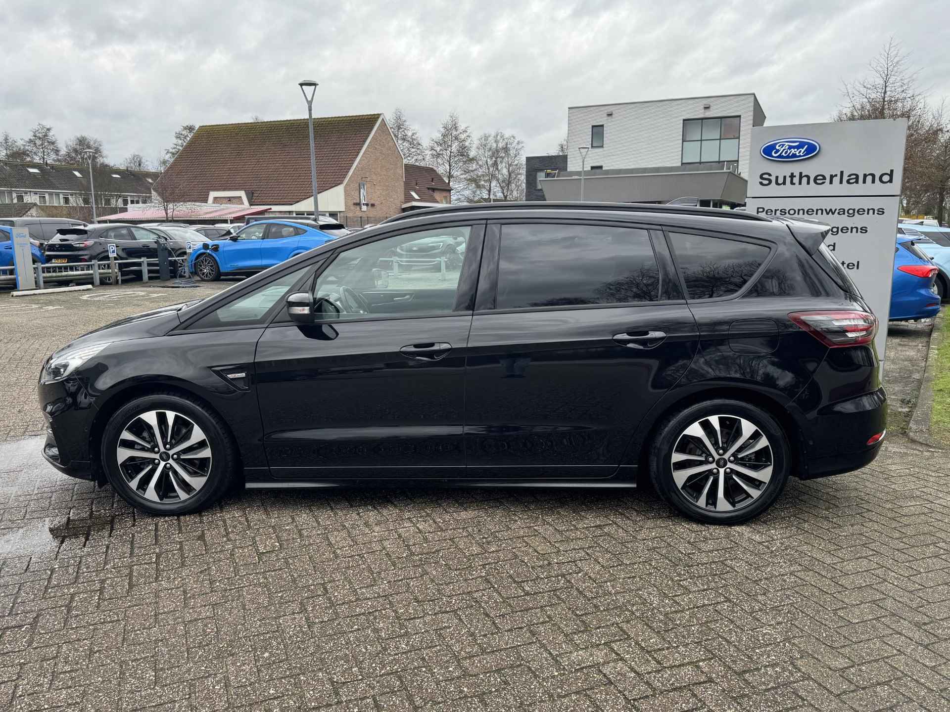 Ford S-Max ST-line 190pk Hybride | Adaptieve Cruise | Winter Pack | Dodehoeksensoren | Elek Achterklep | Trekhaak | Full LED - 6/29