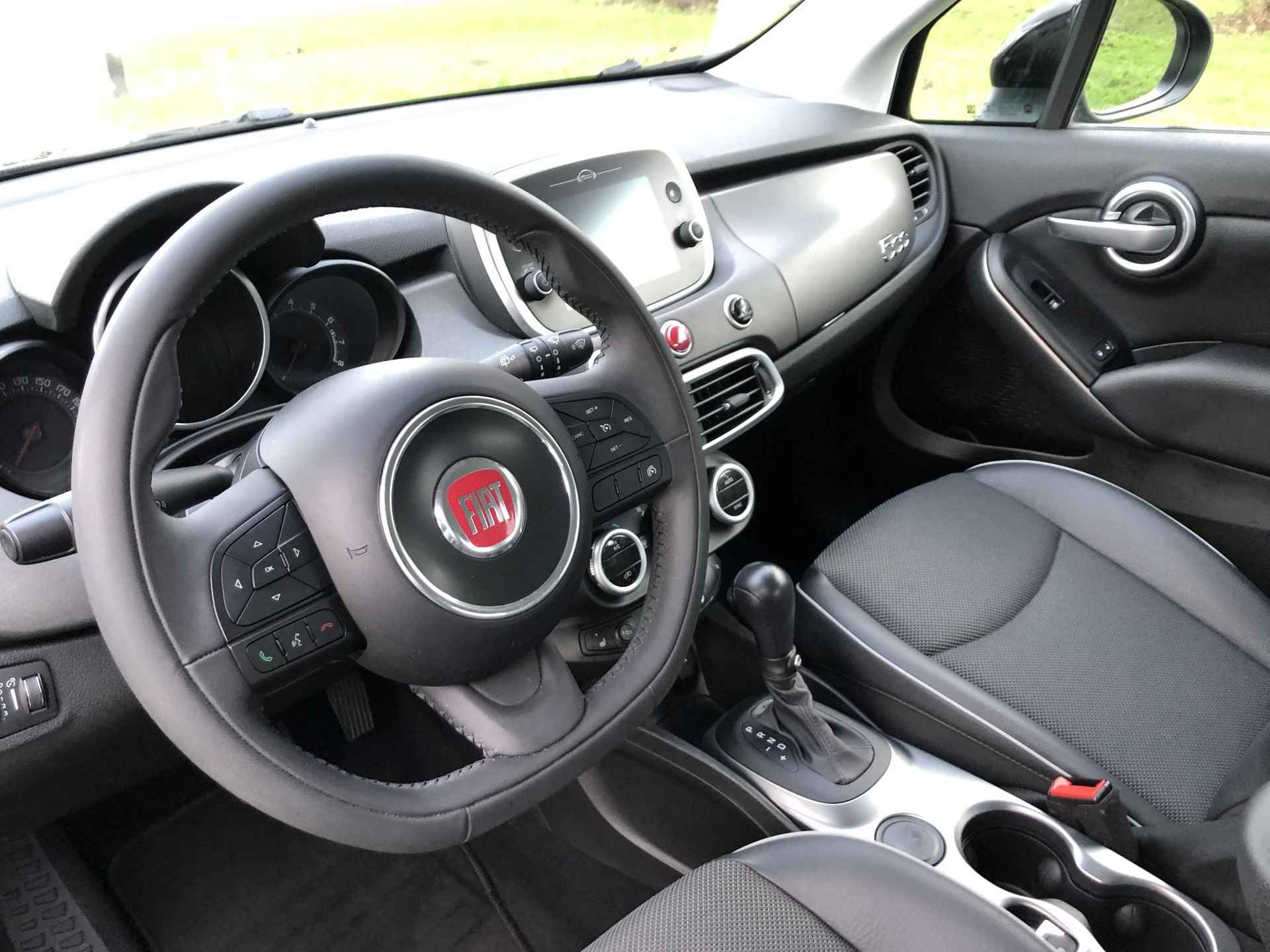 Fiat 500 X 1.4 Turbo MultiAir PopStar NAVI|CLIMATE|APPLE/ANDROID|PDC|17"|STOELVERWARMING - 17/27