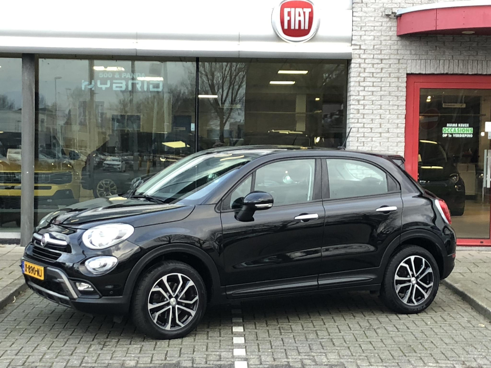 Fiat 500 X 1.4 Turbo MultiAir PopStar NAVI|CLIMATE|APPLE/ANDROID|PDC|17"|STOELVERWARMING