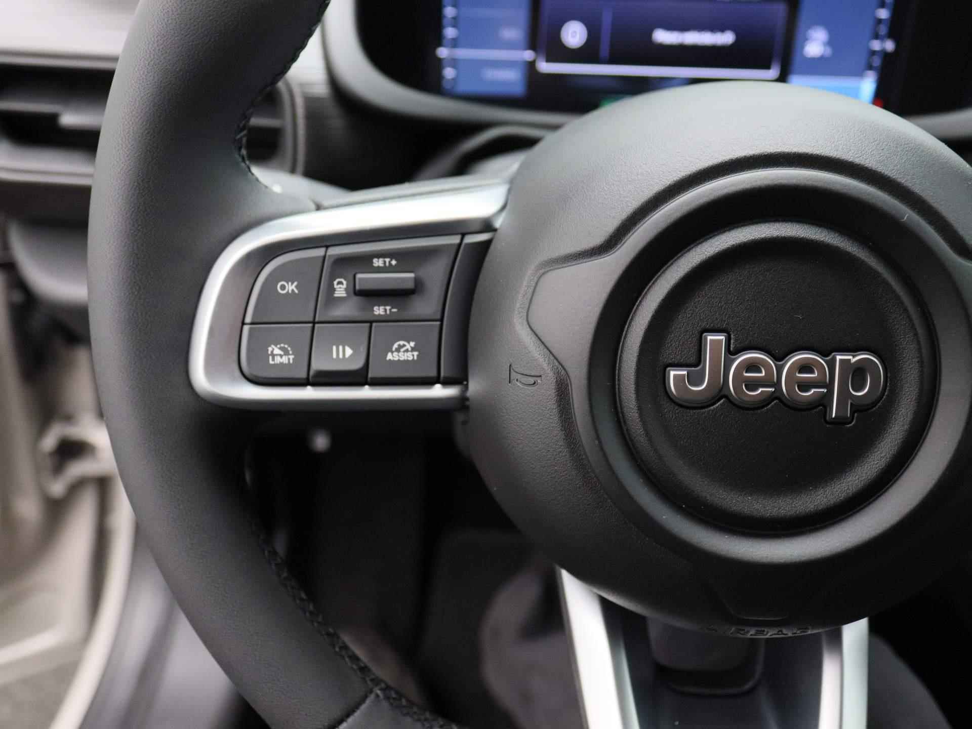 Jeep Avenger 54kWh | DEMO SALE | Stoelverwarming | LM. Velgen | Navigatie | Adaptive Cruise Control | LED Koplampen | Achteruitrijcamera | - 19/27