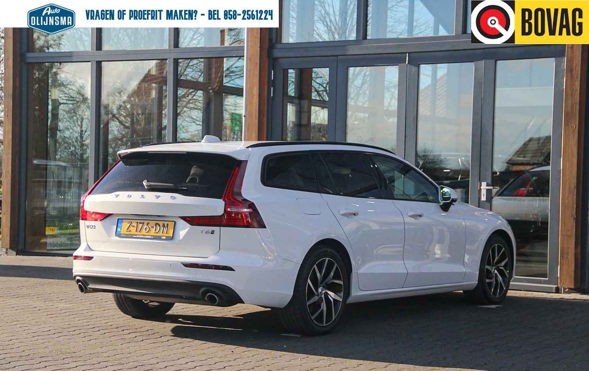 Volvo V60 2.0 T6 Recharge AWD Business Pro BlackEdition|Leer|Camera|Stoelverwarming - 3/27