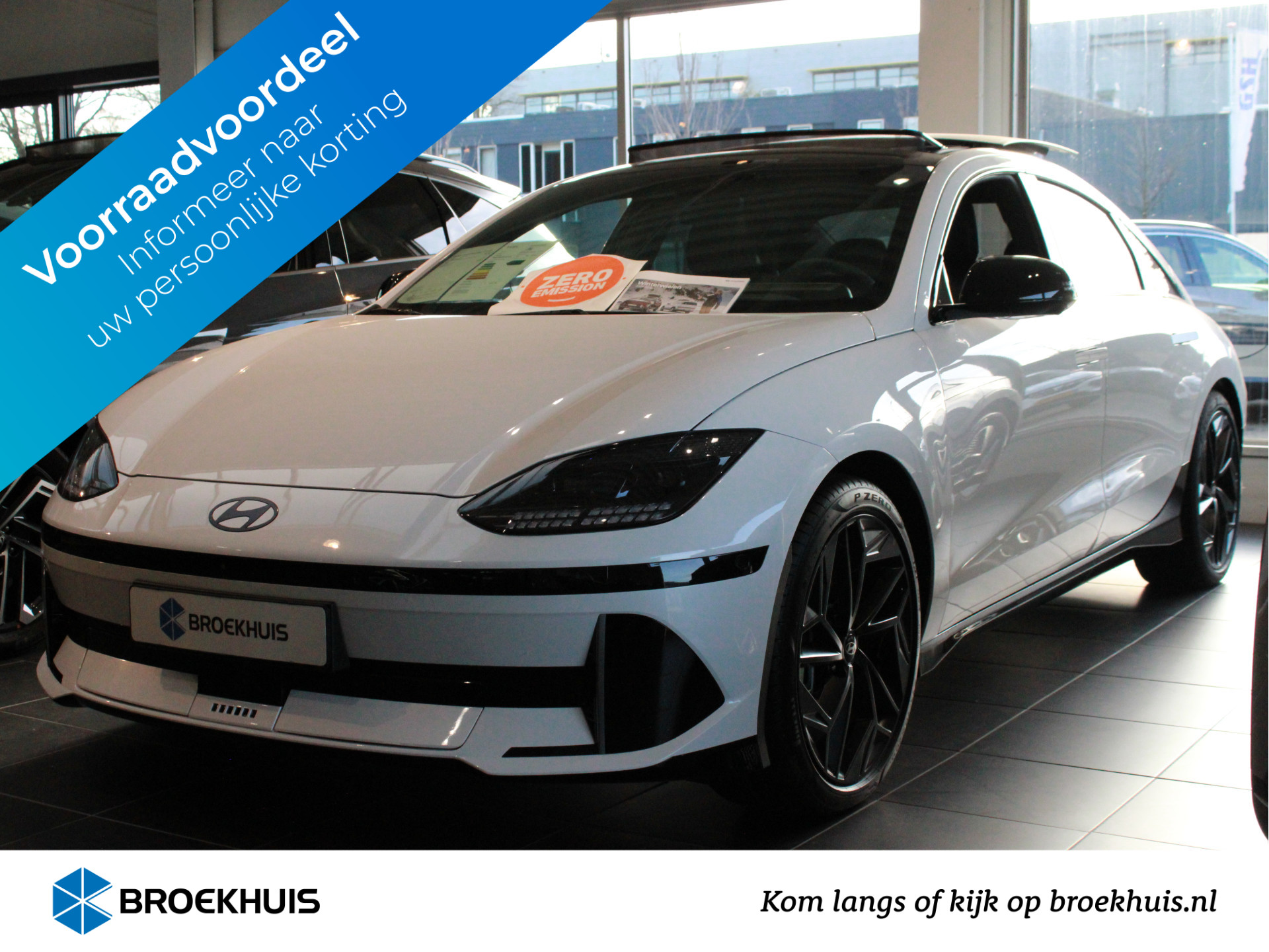 Hyundai IONIQ 6 77 kWh 325pk First Edition AWD | € 14.900,- Voorraad Voordeel !!