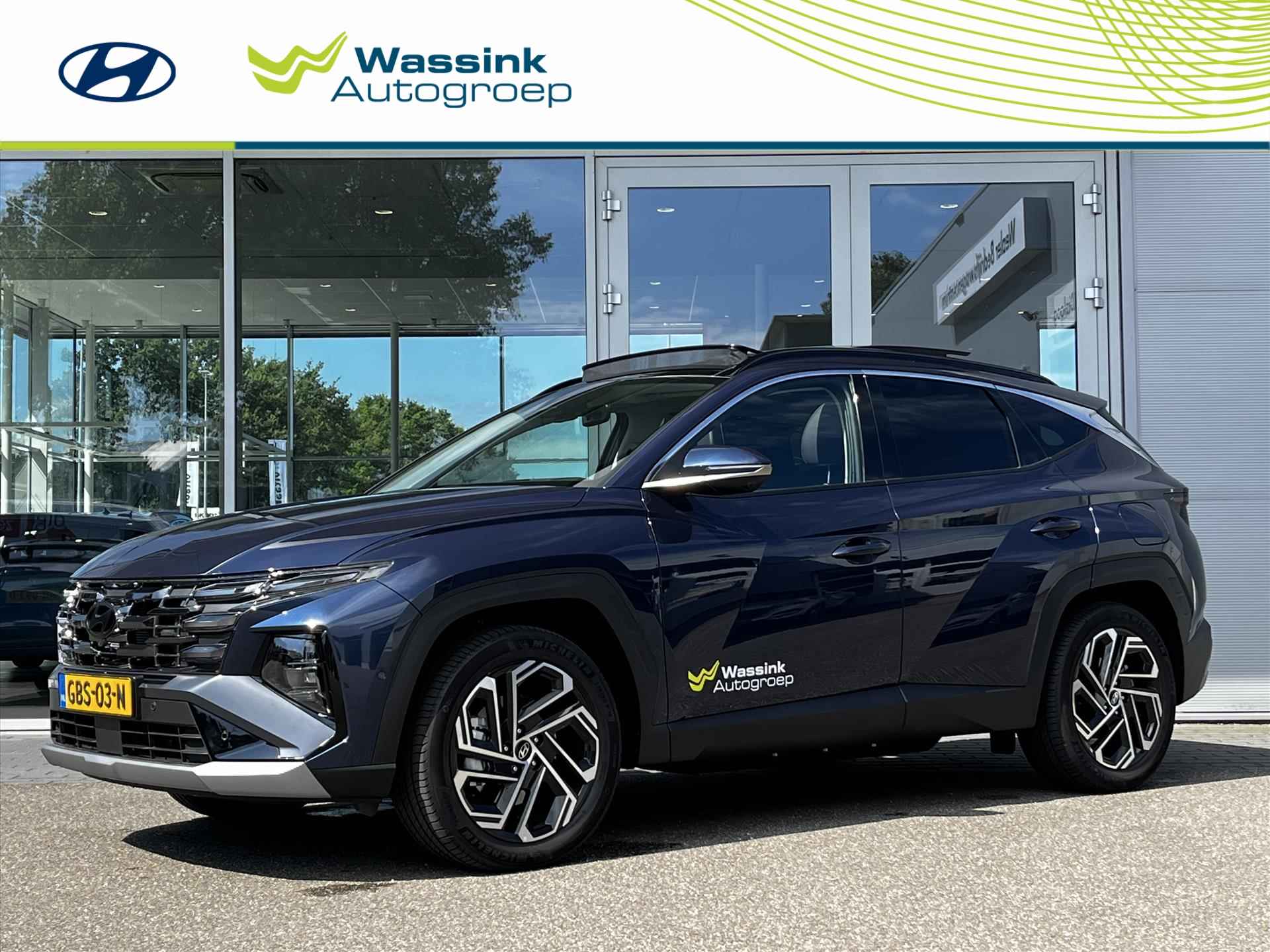 HYUNDAI Tucson 1.6 T-GDi PHEV 252pk 4WD Aut Premium Sky | Panoramadak | 360graden camera | Stoelventilatie/verwarming - 1/36