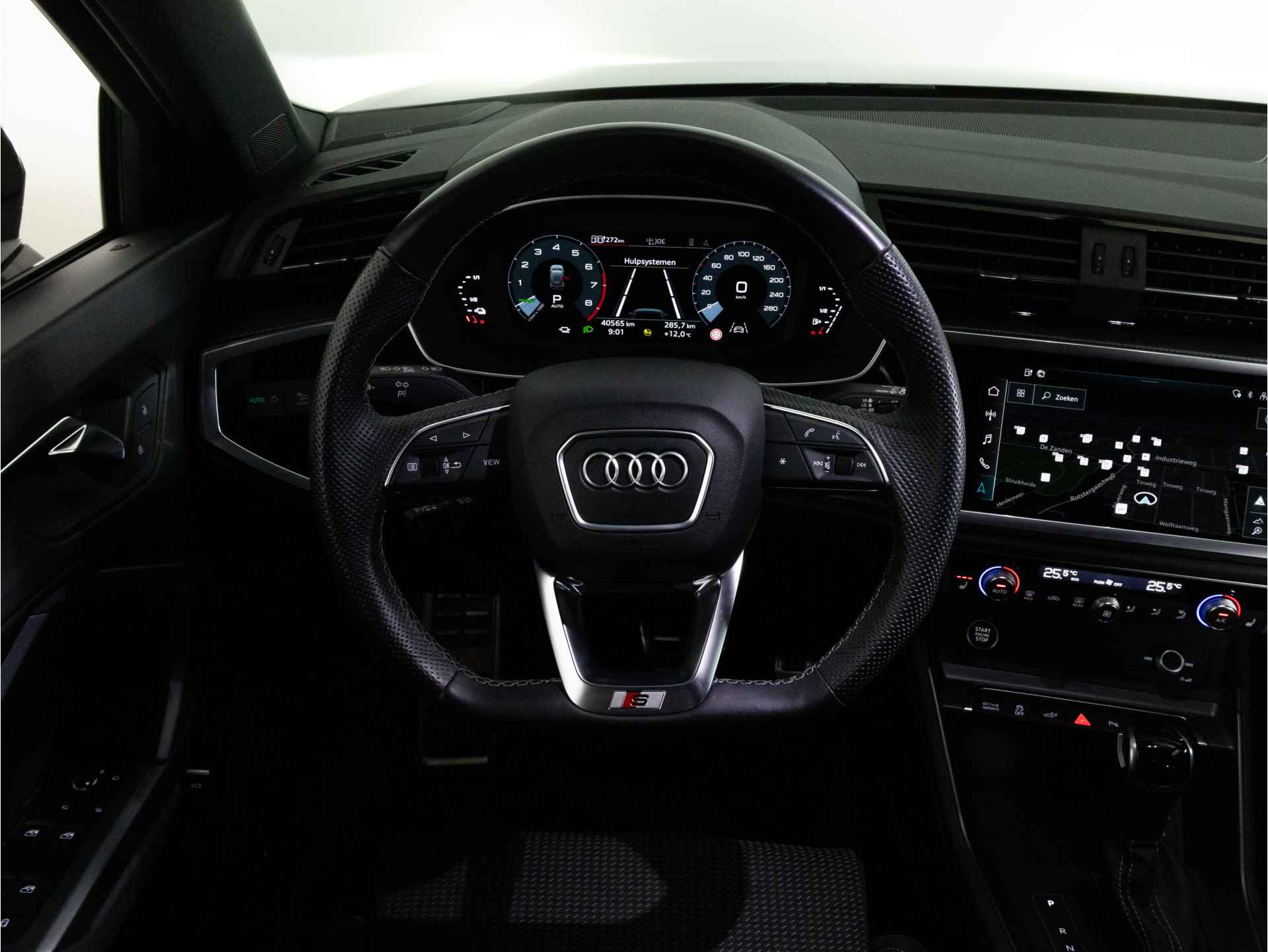 Audi Q3 S-Line 45 TFSI e 245 PK AUTOMAAT | Black Edition | LED | Sonos | Achteruitrijcamera | Keyless | Cruise Control | - 43/45