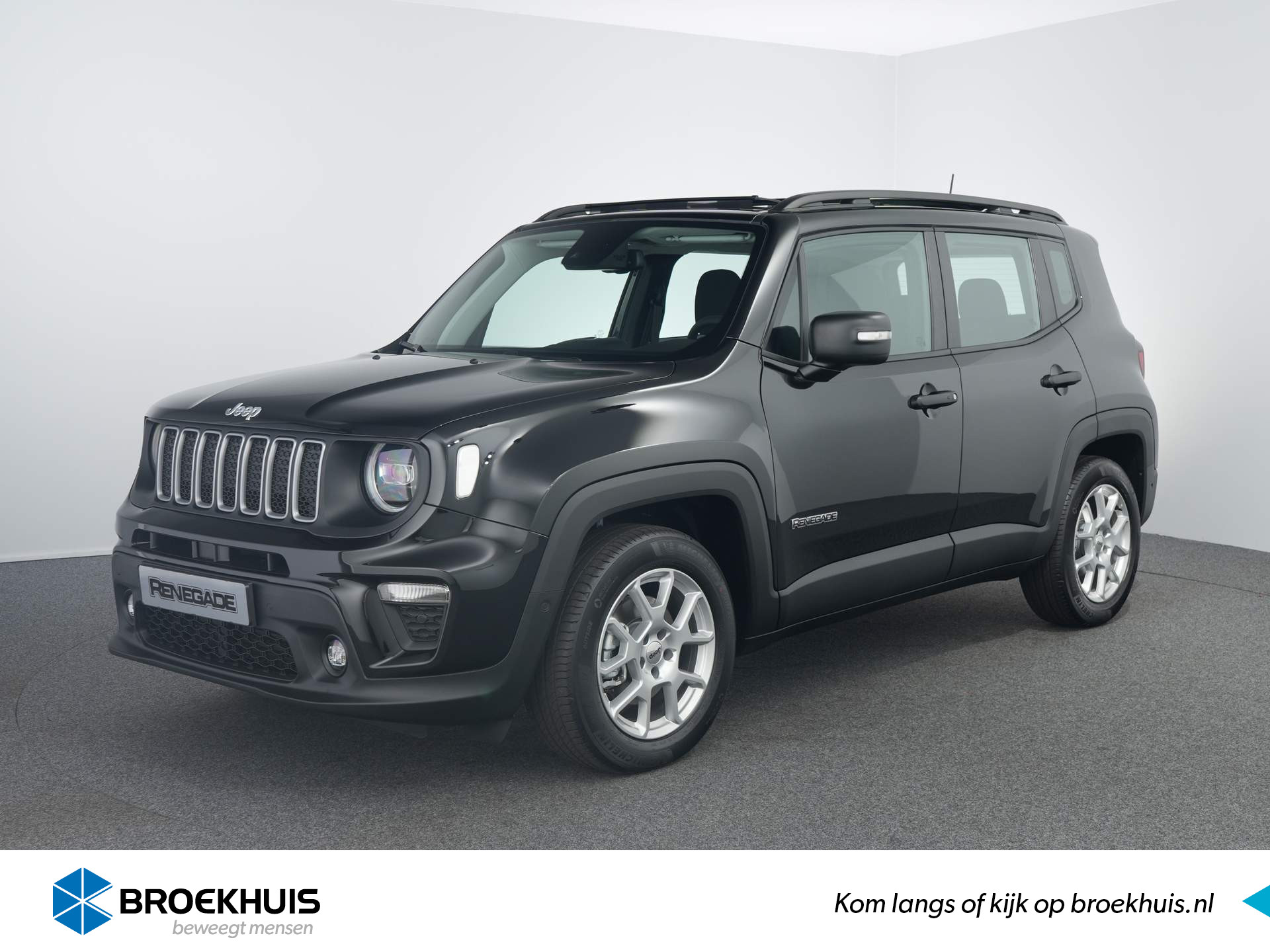 Jeep Renegade 1.5T e-Hybrid Altitude | Adaptieve cruise controle | Navigatie | Dodehoekdetectie |  Panoramisch schuif-kanteldak | Camera