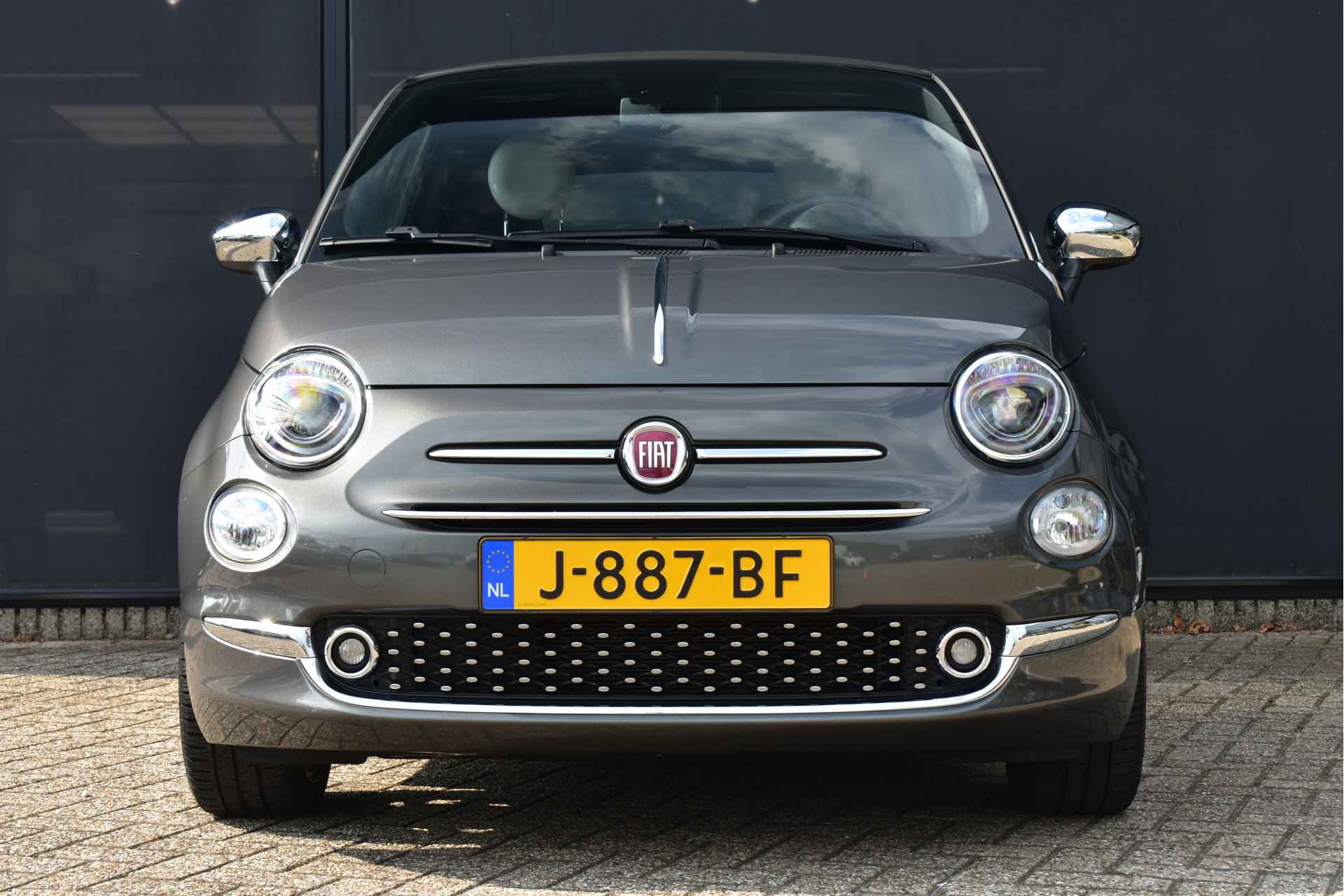 Fiat 500 Cabrio 1.0 Hybrid Star | Navigatie | Parkeersensoren | Climate Control | 16"LMV | Airco | Half-Leder | Chrome | !! - 6/32