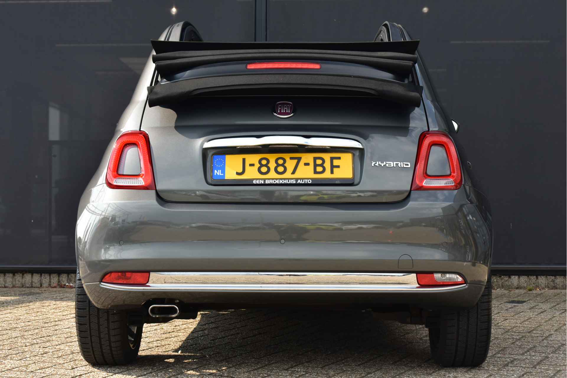 Fiat 500 Cabrio 1.0 Hybrid Star | Navigatie | Parkeersensoren | Climate Control | 16"LMV | Airco | Half-Leder | Chrome | !! - 7/32