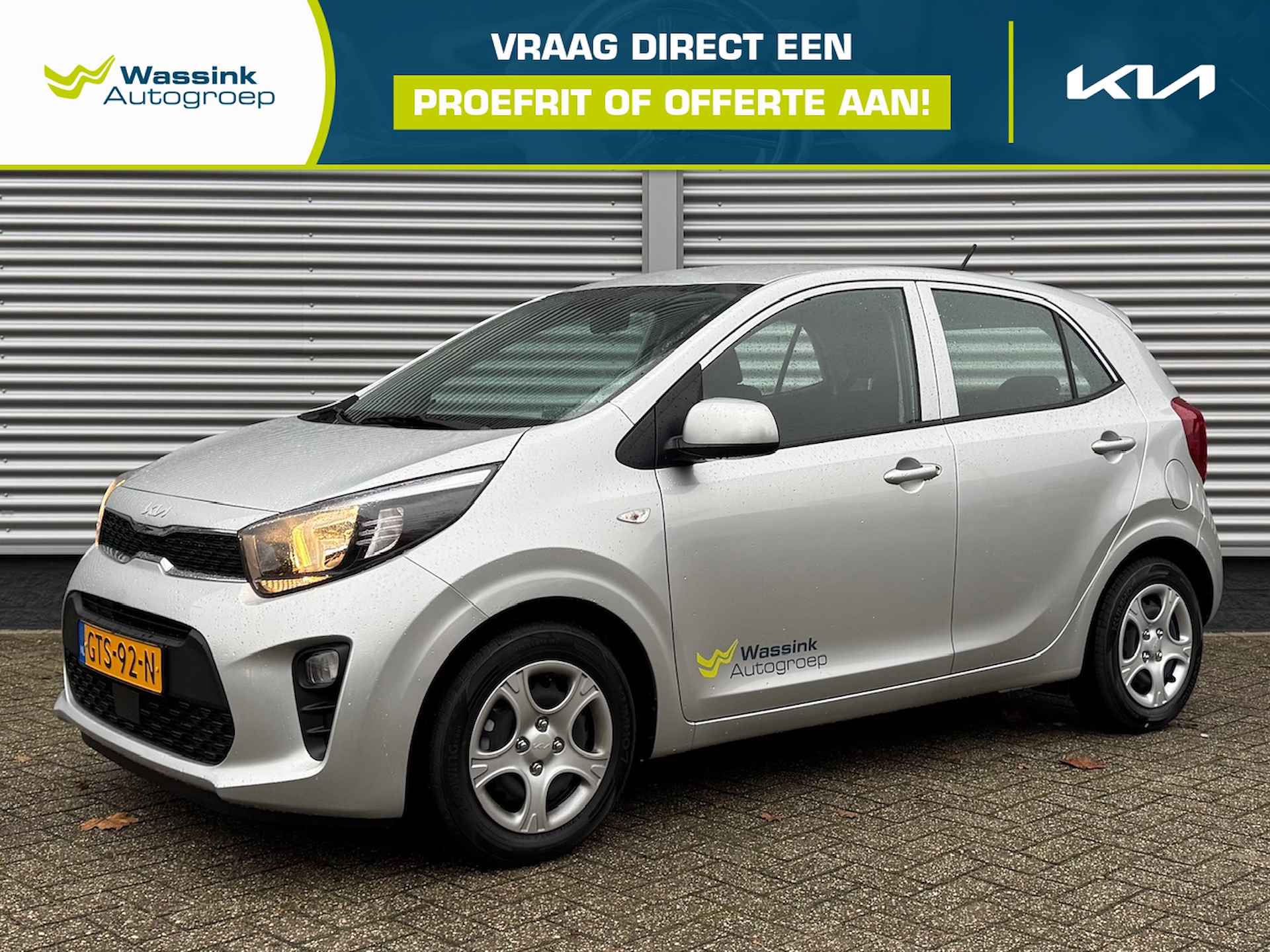 Kia Picanto 1.0 DPi 67pk 4-zits ComfortLine | Bluetooth | Airco | Cruise Control |