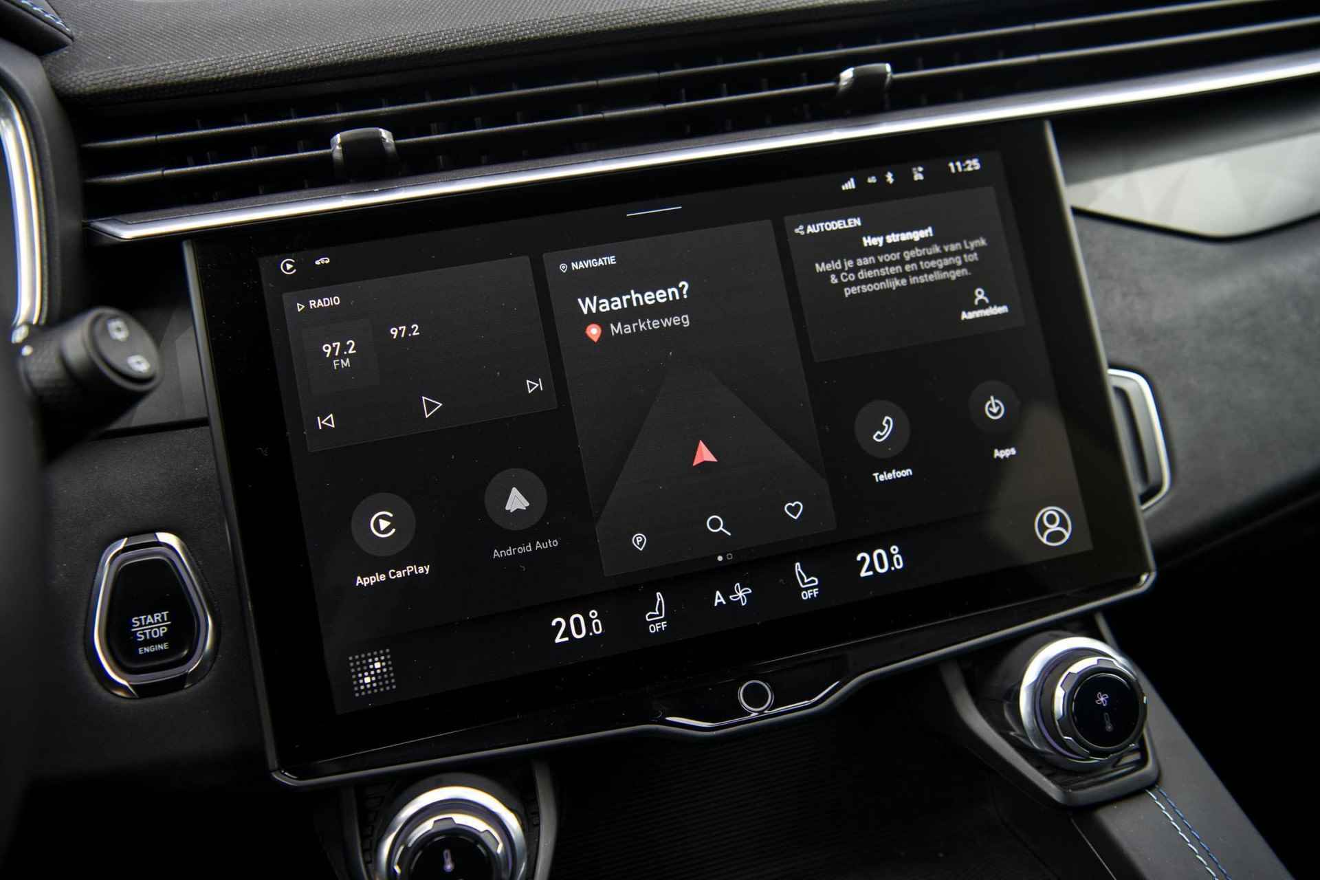 Lynk & Co 01 1.5 Plug-in Hybrid | Panoramadak | Adaptive cruise control | Camera | Navigatie | LED koplampen | Keyless | Apple Carplay / Android Auto | Dode hoek detectie | 20 inch velgen | - 12/34