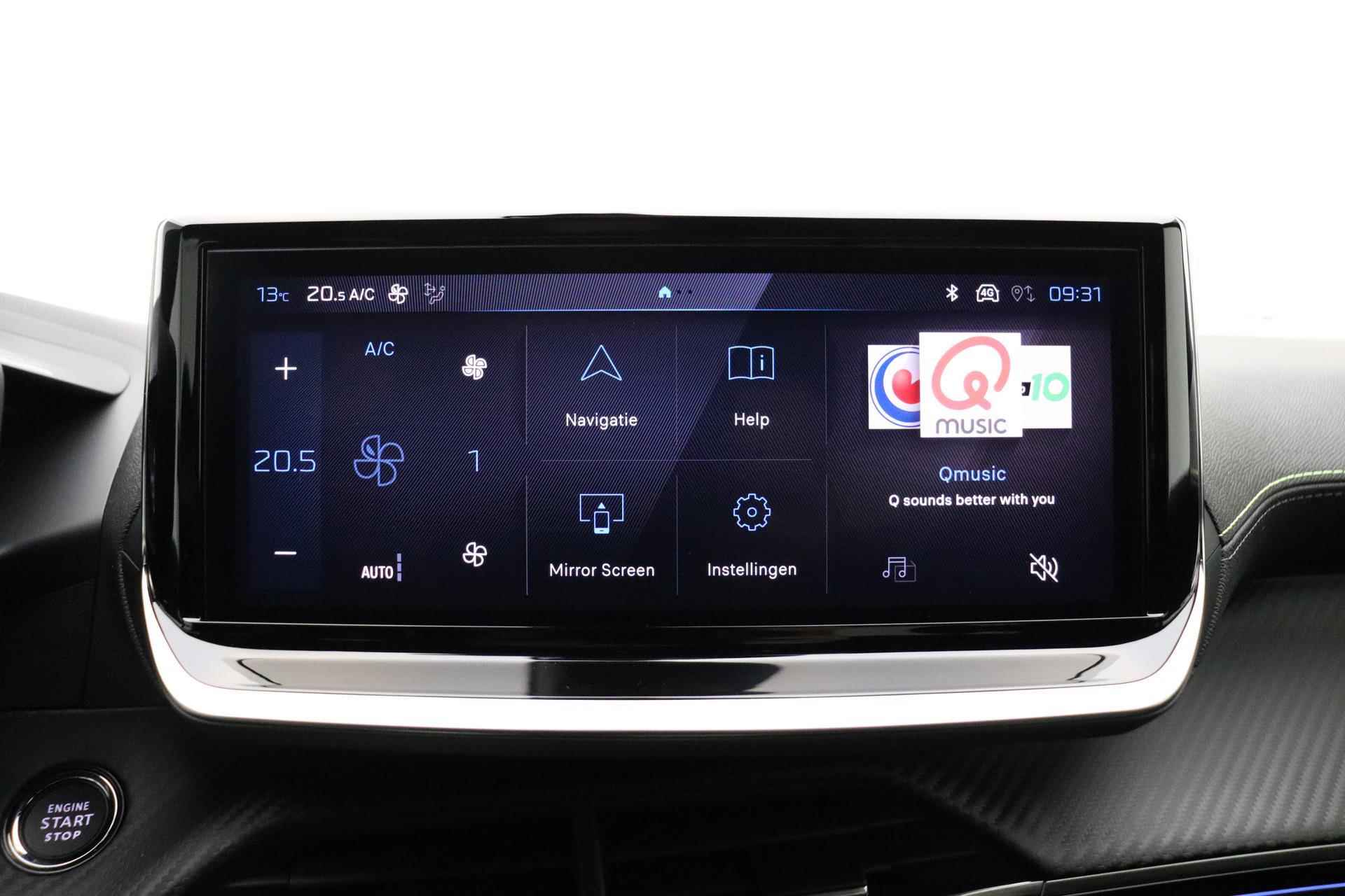 Peugeot e-2008 EV GT 54 kWh | Facelift| Achteruitrijcamera | Adaptive Cruis control | Dode hoek detectie | Navigatie | - 21/36
