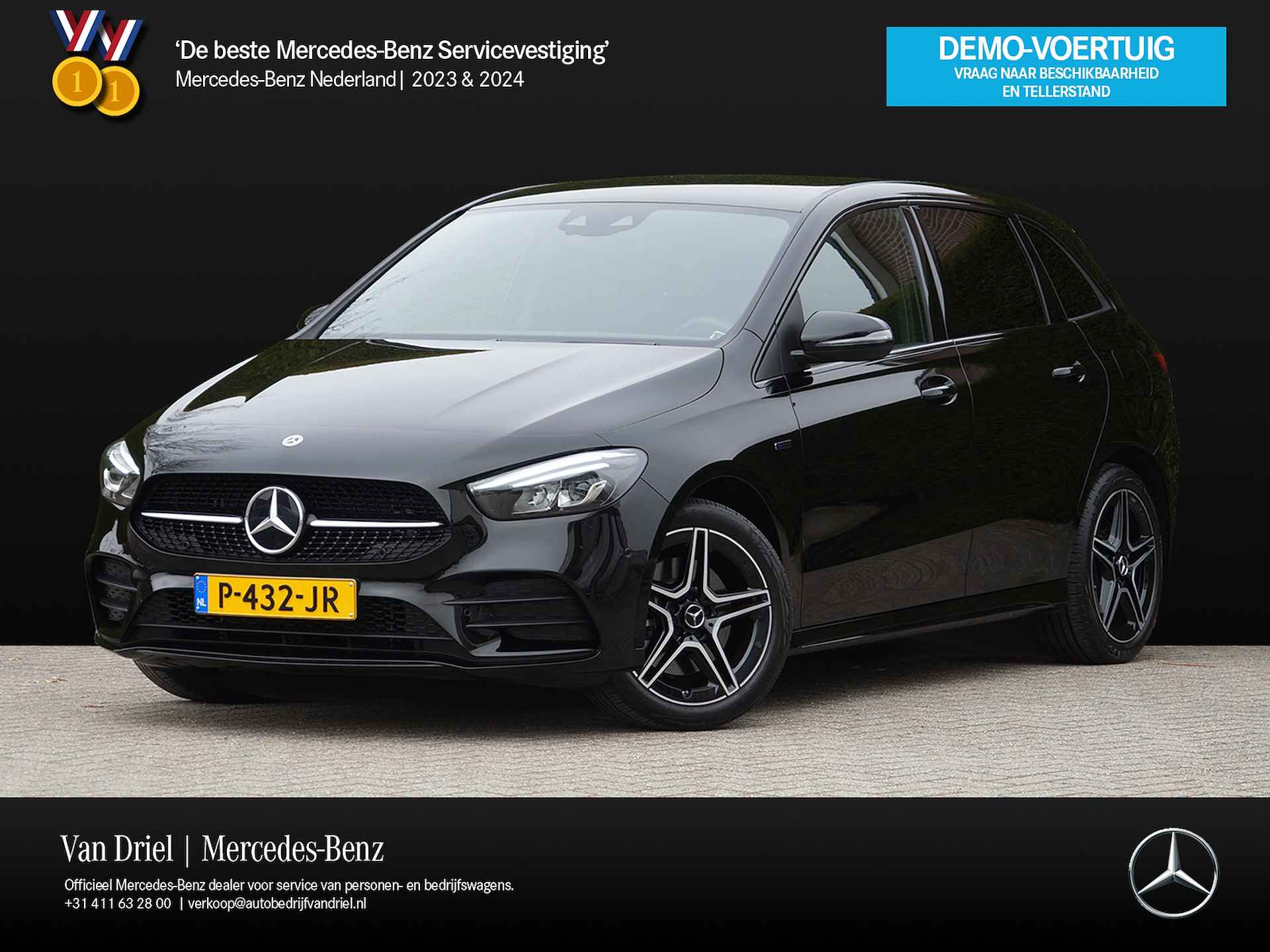 Mercedes-Benz B-Klasse B 250 e AMG Line Night | Sfeerverlichting Carplay LED Camera - 1/72