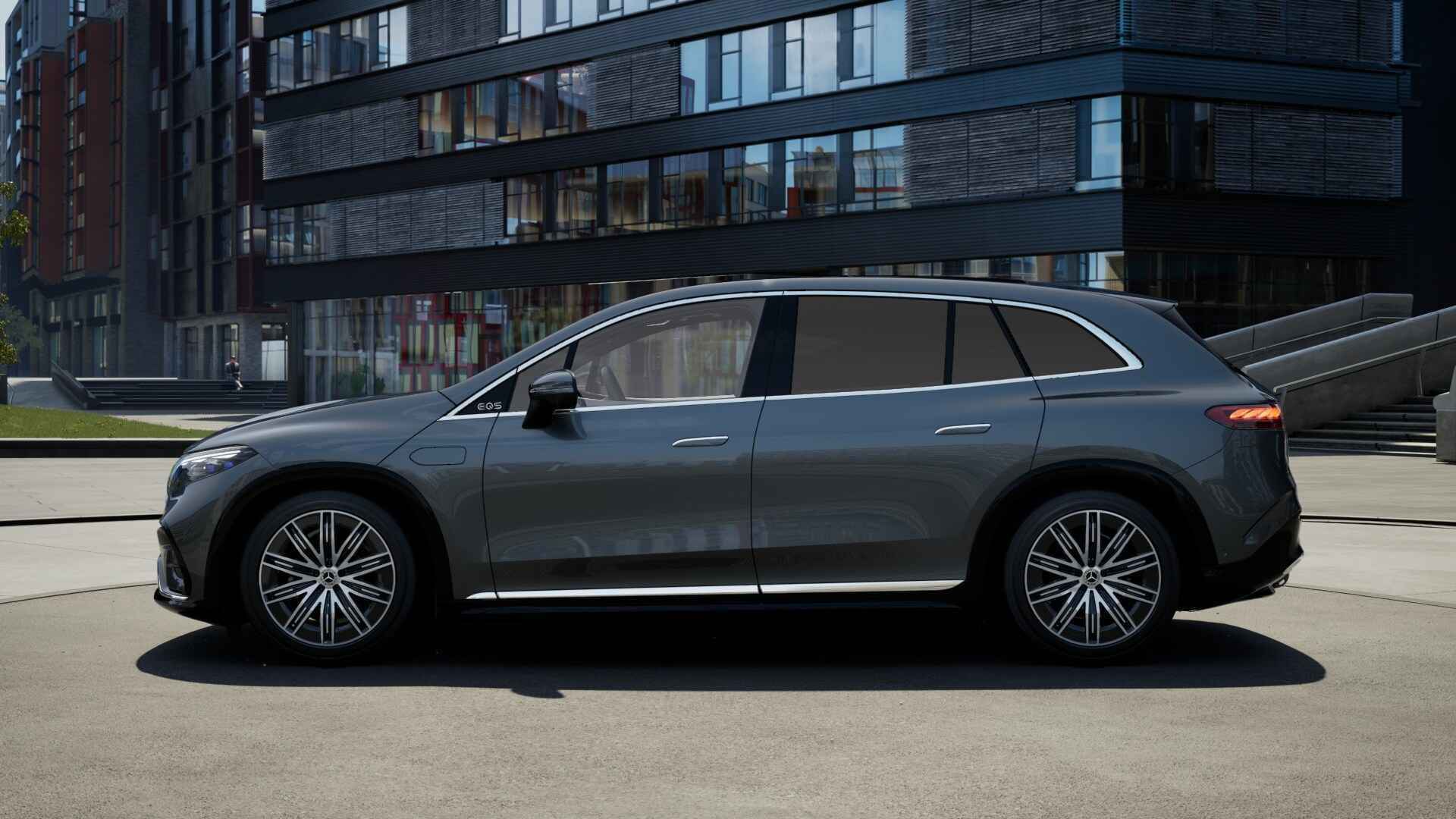 Mercedes-Benz EQS SUV 450+ AMG Line 108 kWh | Premium pakket | Rijassistentiepakket Plus | 360°-camera | Hyperscreen | Burmester® 3D | Augmented reality | Digital Light | Trekhaak | - 14/15