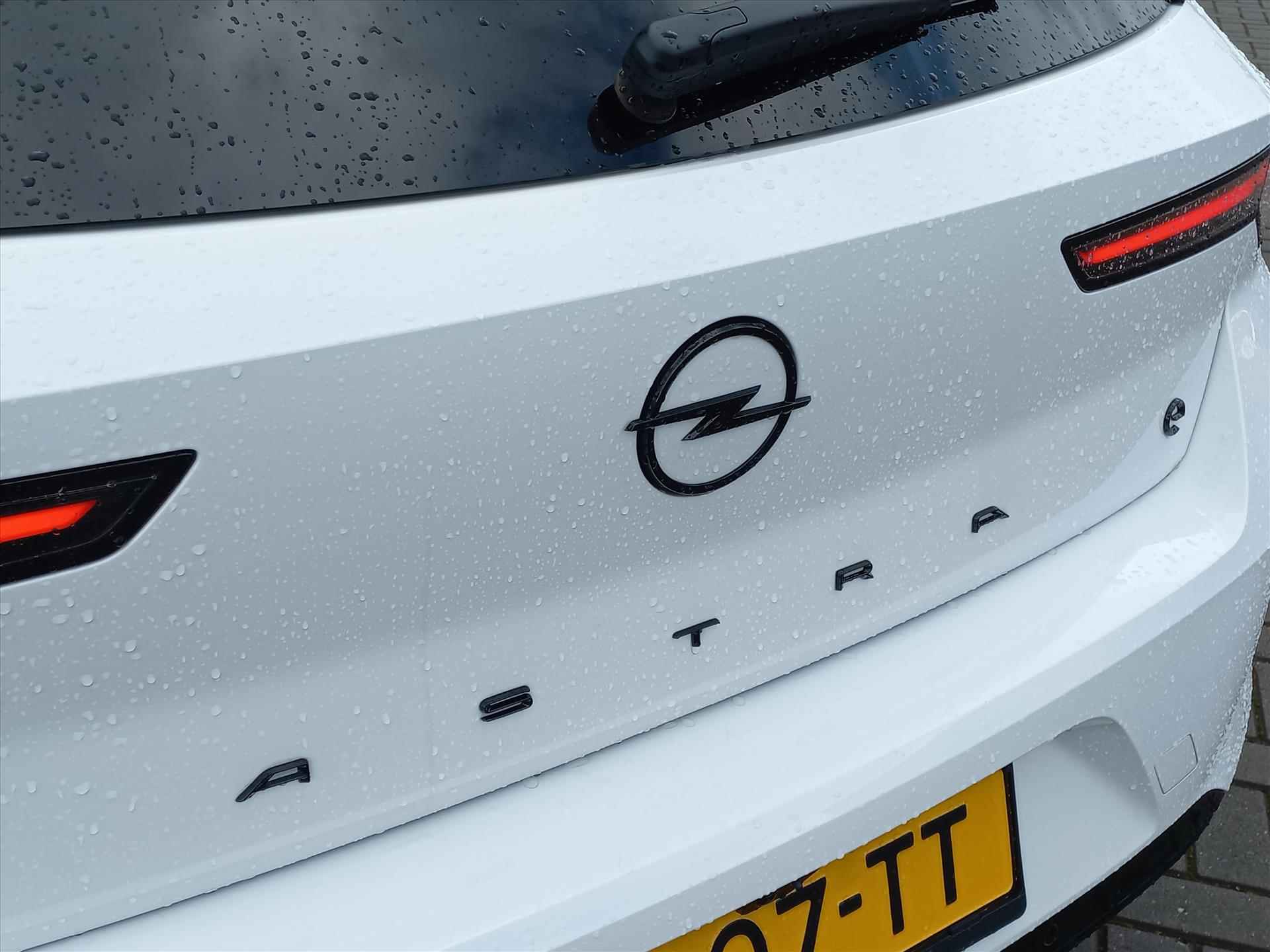 Opel Astra 54kWh 156pk AUTOMAAT ULTIMATE | Climate control | Navigatie | Panoramadak | Winterpack | Camera | AGR stoel - 31/48