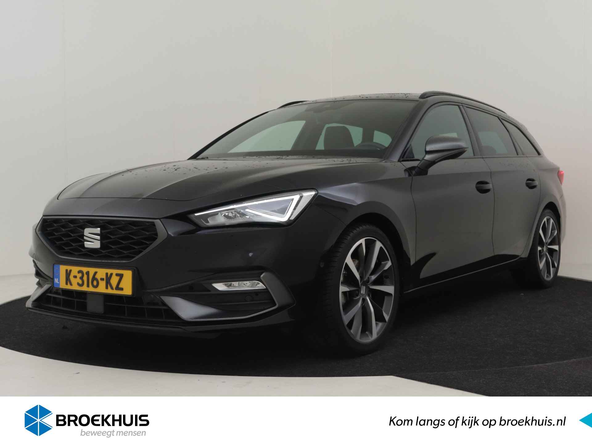 SEAT Leon Sportstourer 1.5 eTSI FR Launch Edition 150pk DSG/AUTO | Adaptief cruise control | Navigatie | Keyless | LED koplampen | 18"LMV