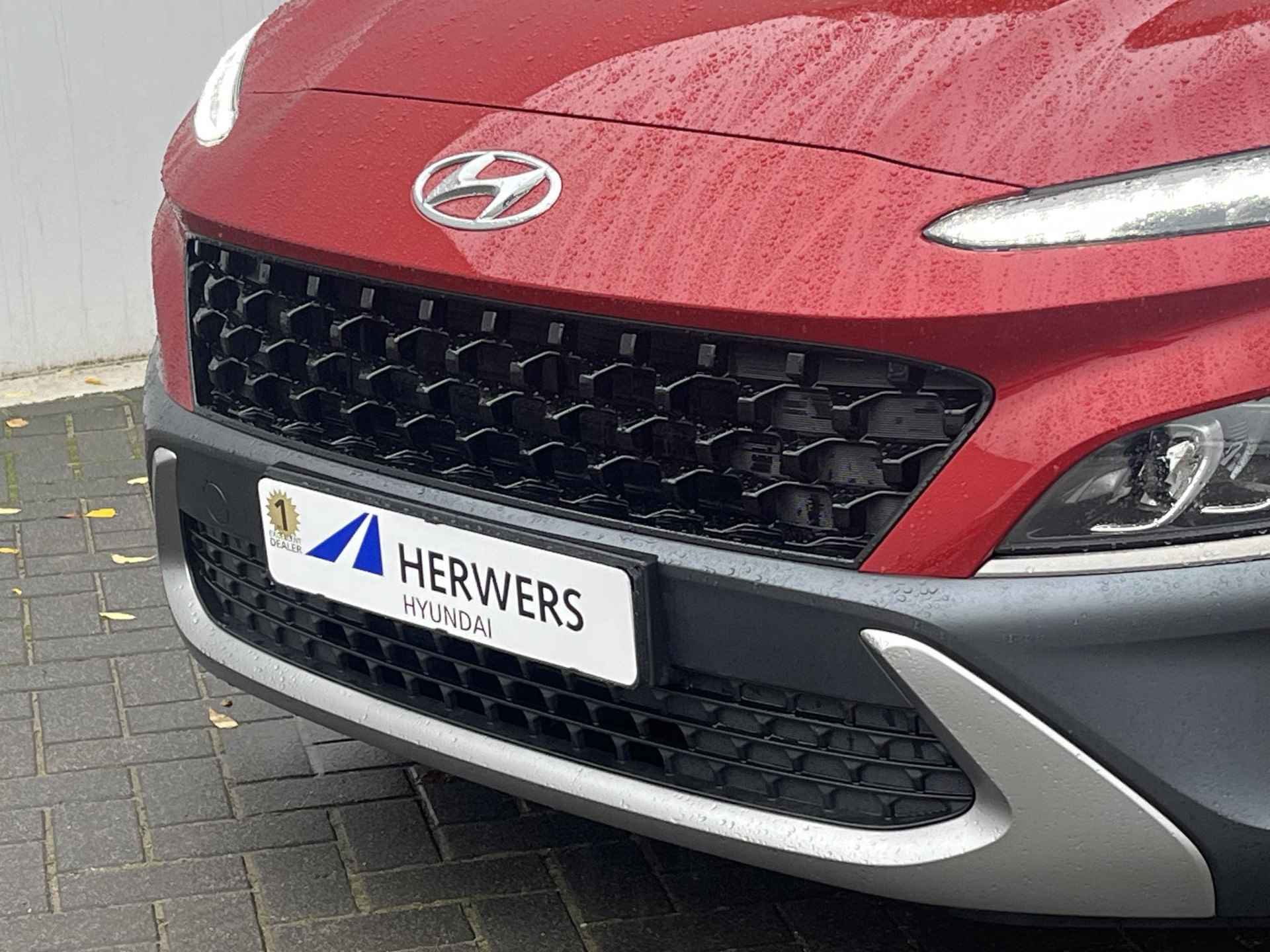 Hyundai Kona 1.6 GDI HEV Fashion / Navigatie / Achteruitrijcamera / 18" Premium lichtmetalen velgen / Head-up display / Digitaal tellerinstrument / Keyless - 43/51