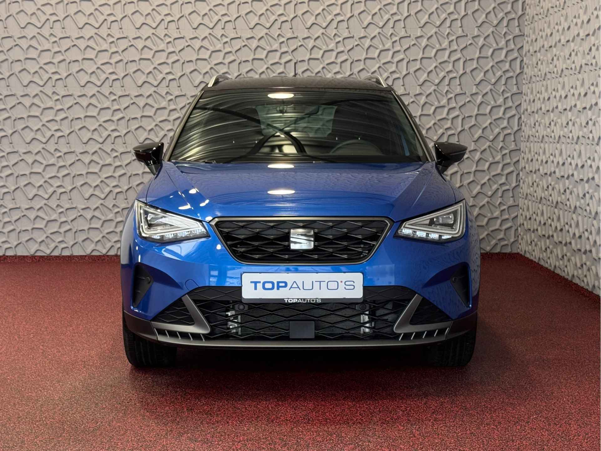 SEAT Arona TSI FR BI-COLOR 115PK LED VIR.COCKPIT CAMERA ADAP.CRUISE 17''LMV 07/2024 10x Seat Arona op voorraad - 5/74