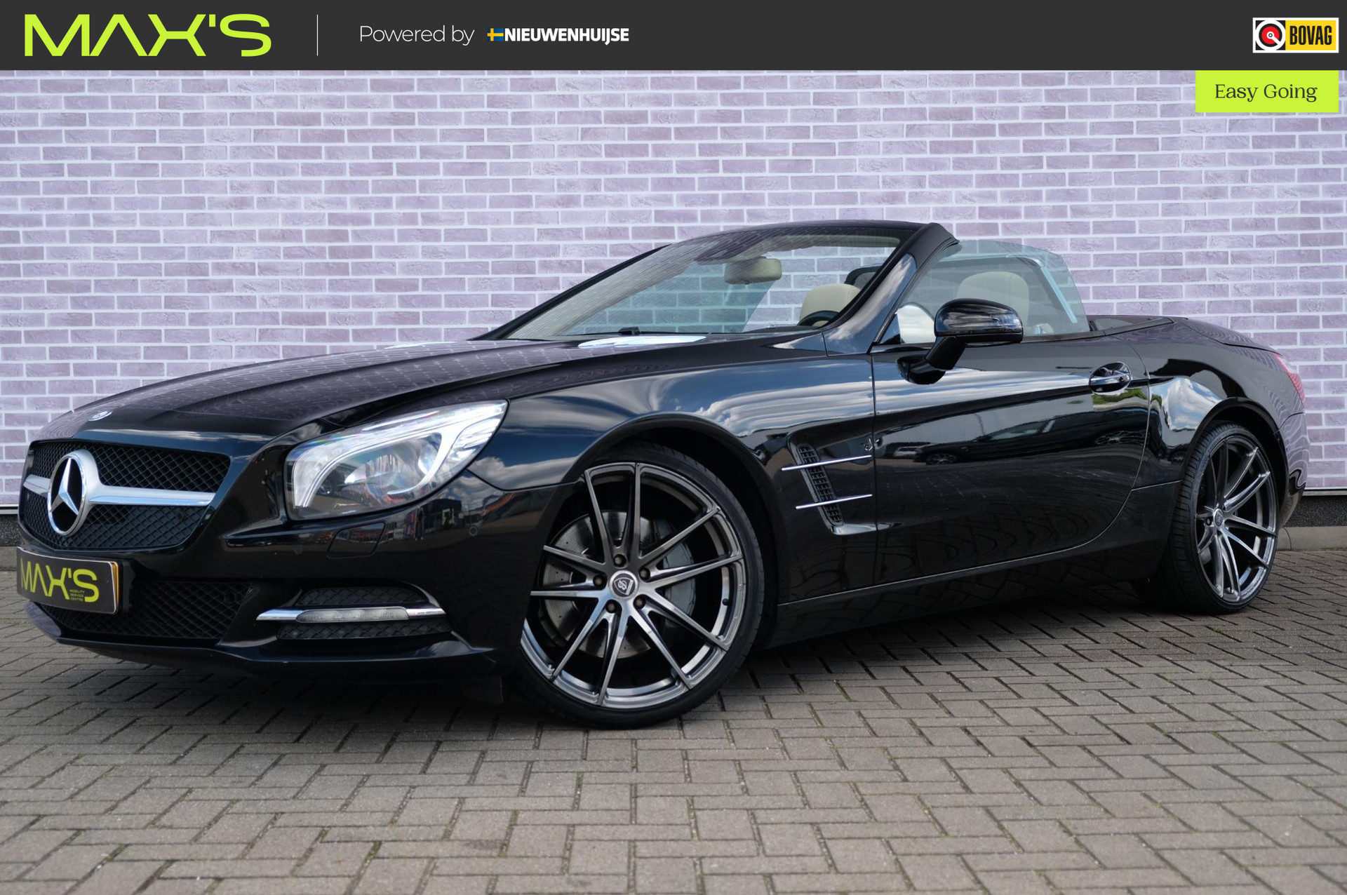 Mercedes-Benz SL-klasse 350 | Memory Stoelen | Cruise Control | PDC | Stoel Koeling/(Nek)Verwarming | AMG | Navi | Camera | Lederen Bekleding |