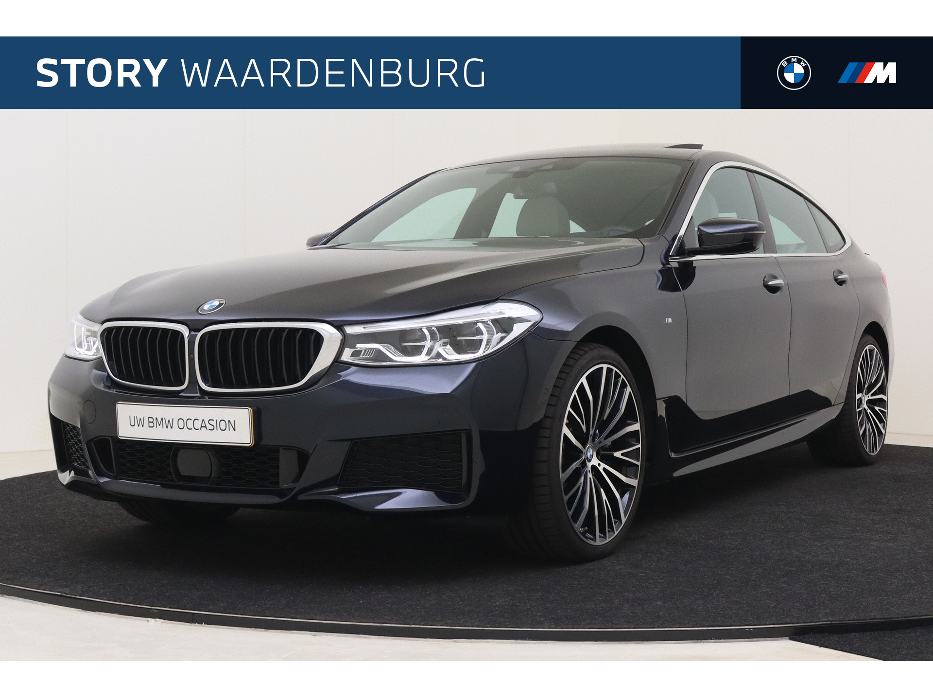 BMW 6 Serie Gran Turismo 640i High Executive M Sport Automaat / Panoramadak / Soft Close / Adaptieve LED / Parking Assistant Plus / Stoelventilatie / Active Steering / Head-Up / Comfort Access