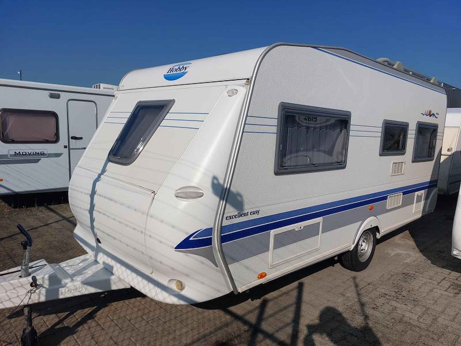 Hobby Excellent Easy 460 UFE 2005 Voortent + Zakluifel - 4/16