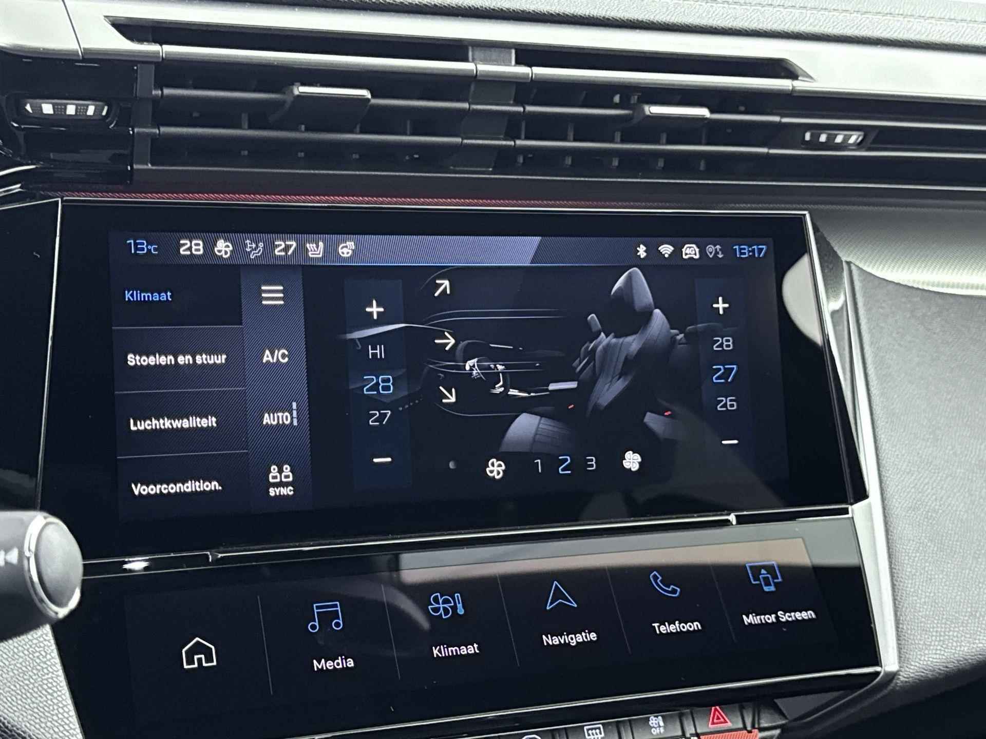 Peugeot e-308 SW GT EV 54 kWh | Navigatie | 360 Camera | Stuur/Stoelverwarming | Carplay | Adaptief Cruise Control | Full Led Koplampen - 21/35