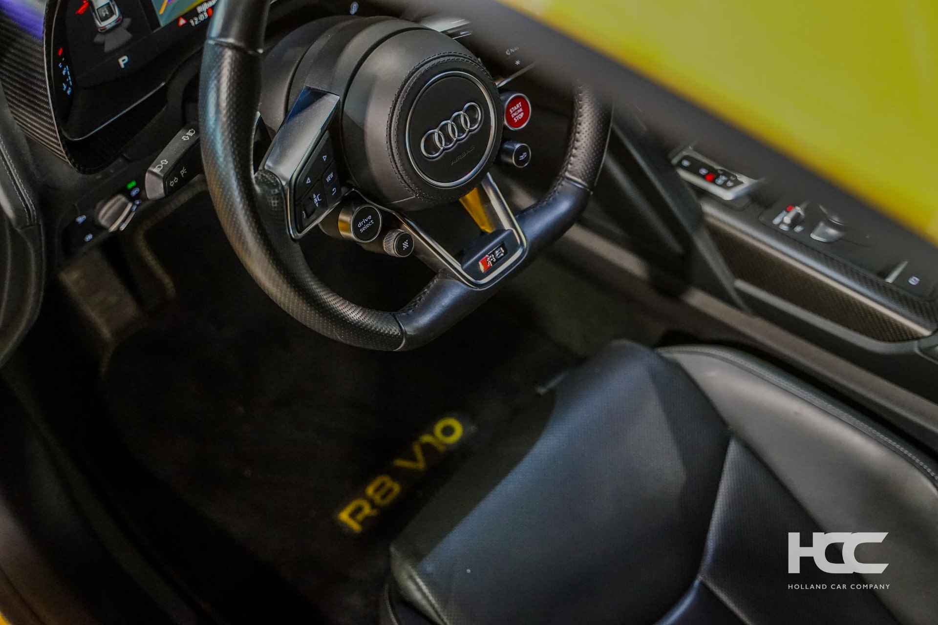 Audi R8 V10 Plus | Carbon | Vegas Yellow | Recaro - 16/30