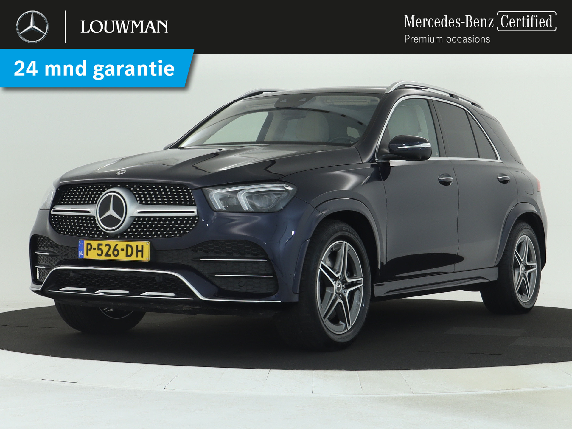 Mercedes-Benz GLE 350 e 4MATIC Premium Plus AMG | Panoramadak | Burmester | 360°-camera | Luchtvering | Memory Stoelen | Distronic | Trekhaak | Rijassistentiepakket | Inclusief 24 maanden MB Certified garantie voor Europa.