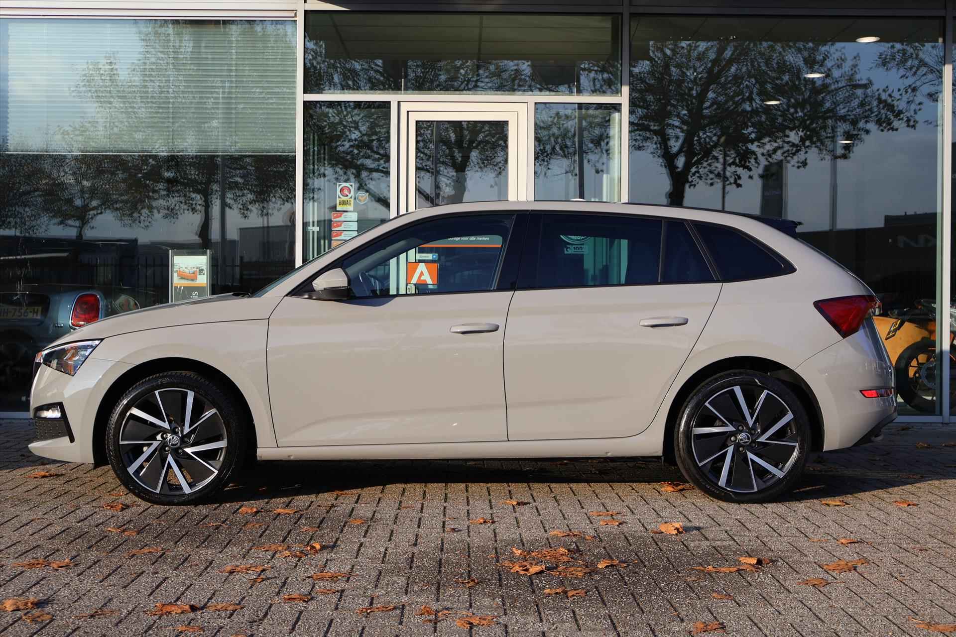 Skoda Scala 1.0 TSI Sport Business 116pk | Pano | Virtual | Cruise | Carplay | DAB | rijstrooksensor | 1e Eigenaar - 19/43