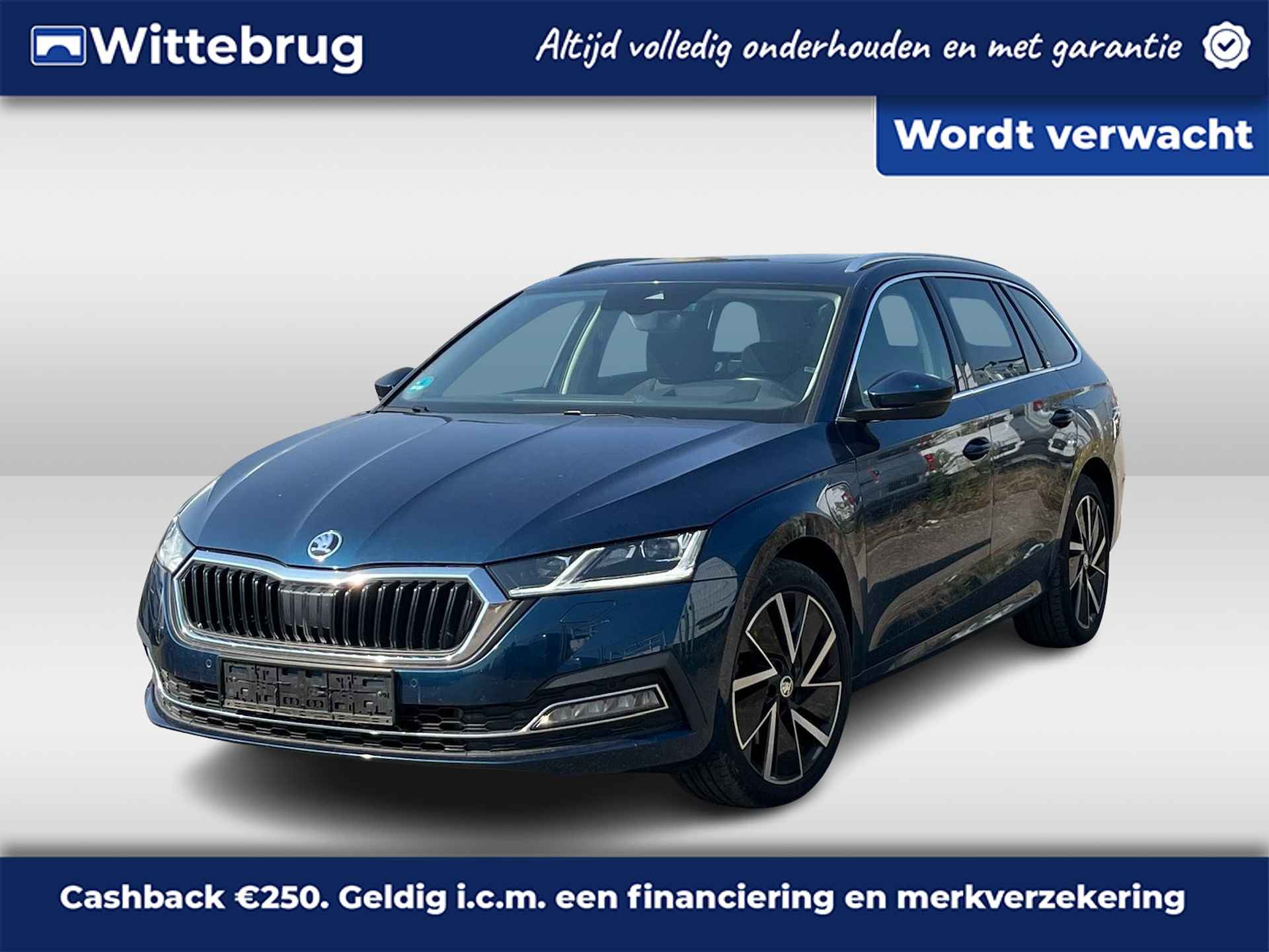 Škoda Octavia Combi 1.4 TSI PHEV 204pk DSG iV Style / Panoramadak / Memory Seats Voorstoelen / Head Up Display / LED / Stuur & Stoelverwarming Voor & Achter / 18" LMV - 1/6