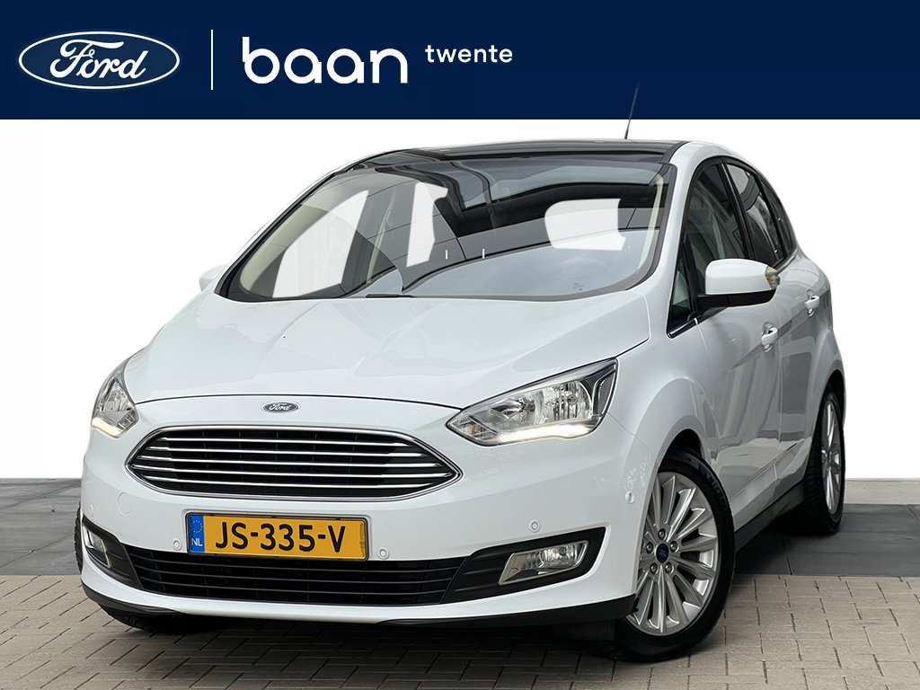 Ford C-MAX 1.0 Titanium | Panoramadak | Trekhaak | Elekt. achterklep | Navi | PDC rondom | Cruise C. | Keyless | Climate C.