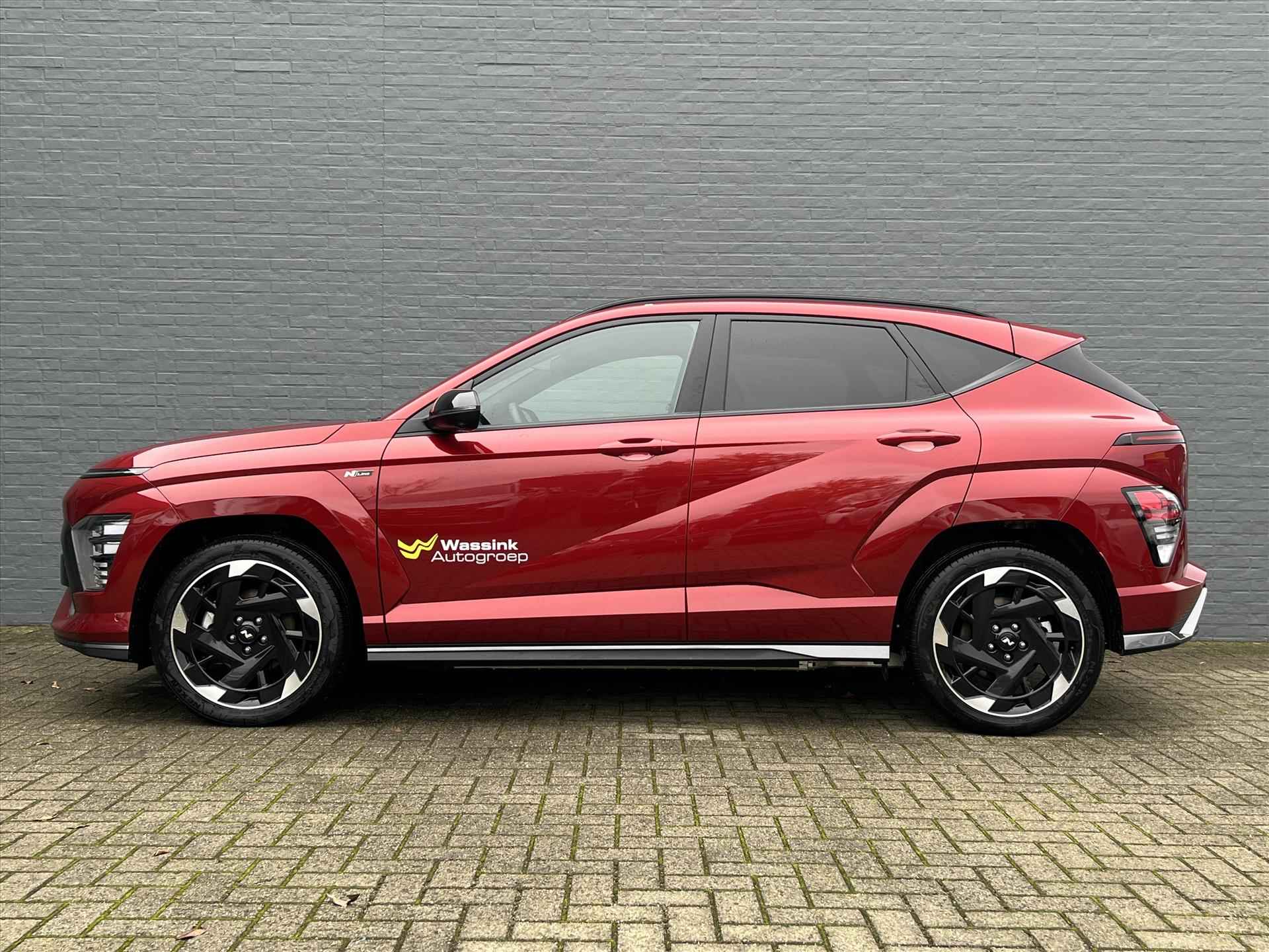 Hyundai Kona New 65,4 kWh 217pk N Line I V2L I 12,3 inch Navigatie - 3/25