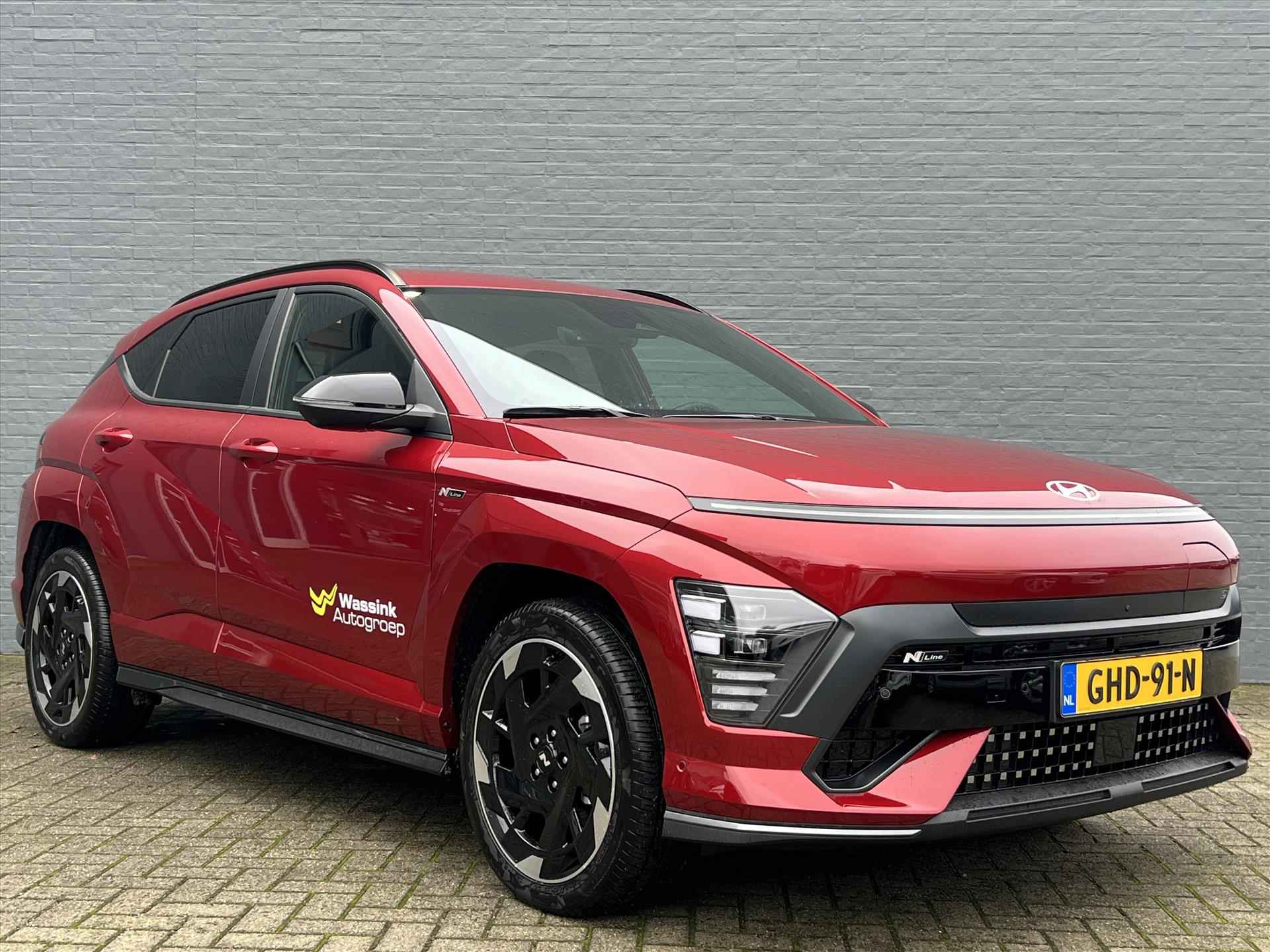 Hyundai Kona New 65,4 kWh 217pk N Line I V2L I 12,3 inch Navigatie - 5/25