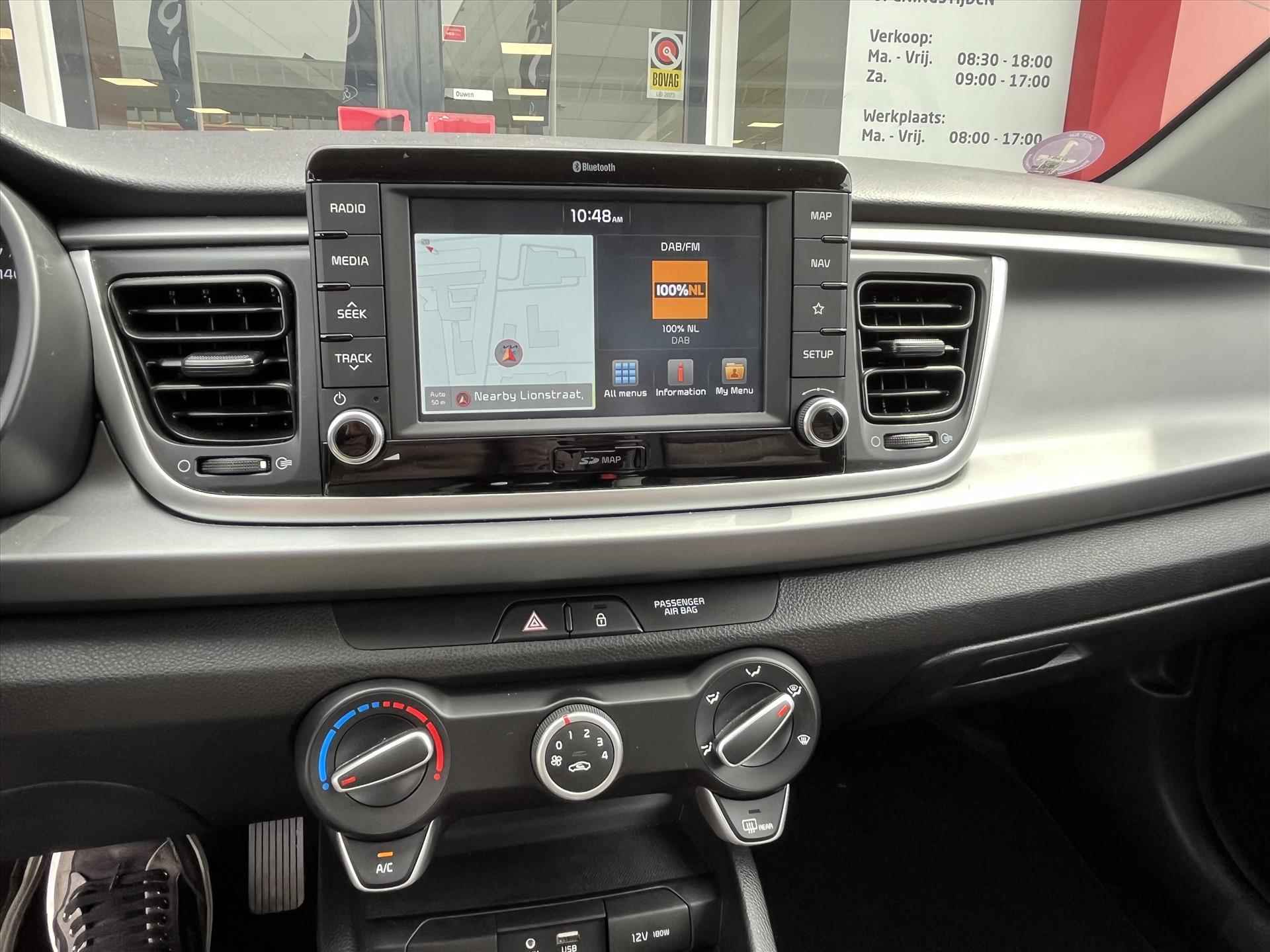 Kia Rio 1.0 T-GDI Eco 100pk Design Edition | Airconditioning | Navigatie | Parkeercamera | Apple carplay | - 16/25