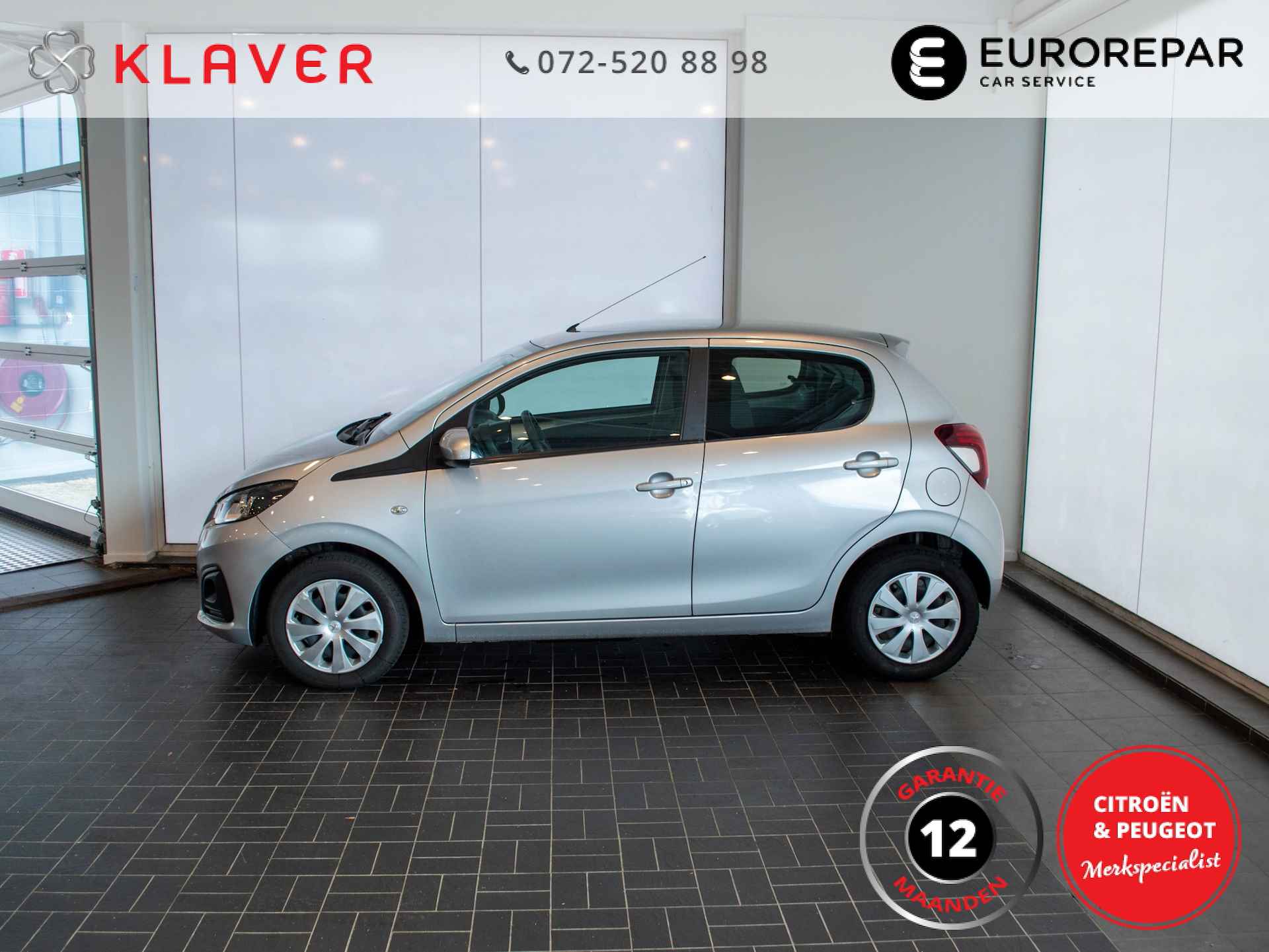 Peugeot 108 72PK Active | Bluetooth | Airco - 4/25