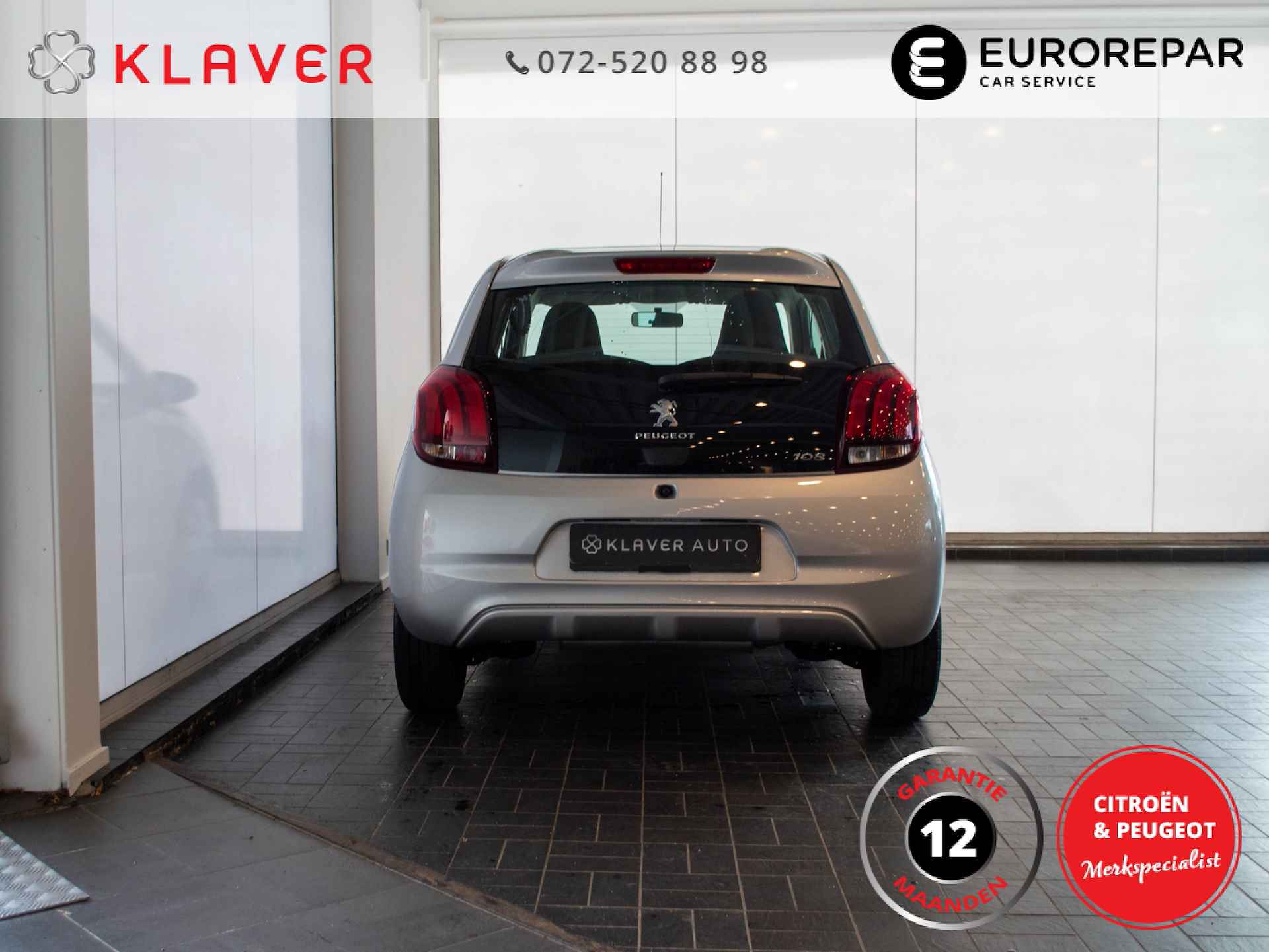 Peugeot 108 72PK Active | Bluetooth | Airco - 6/25